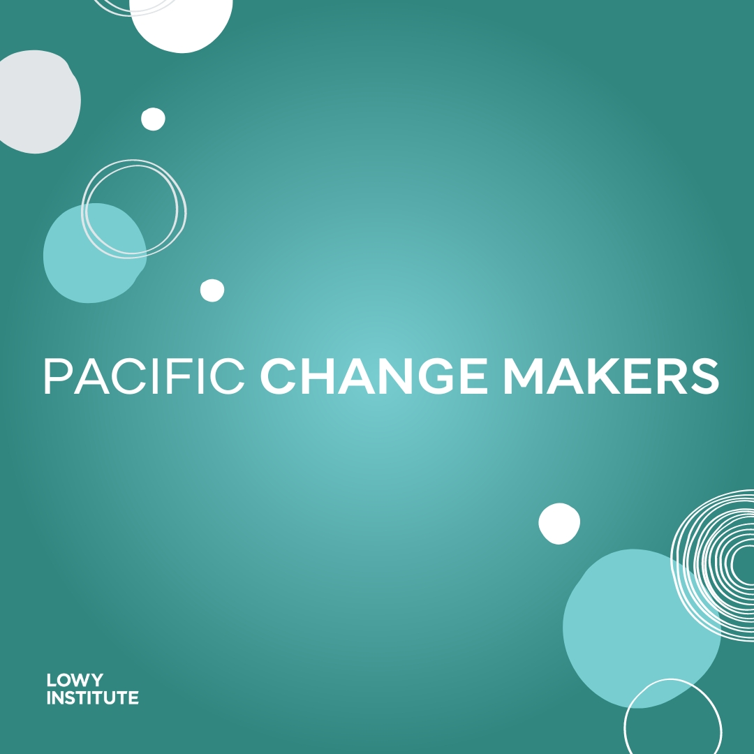 Pacific Change Makers: Addressing climate change in Papua New Guinea