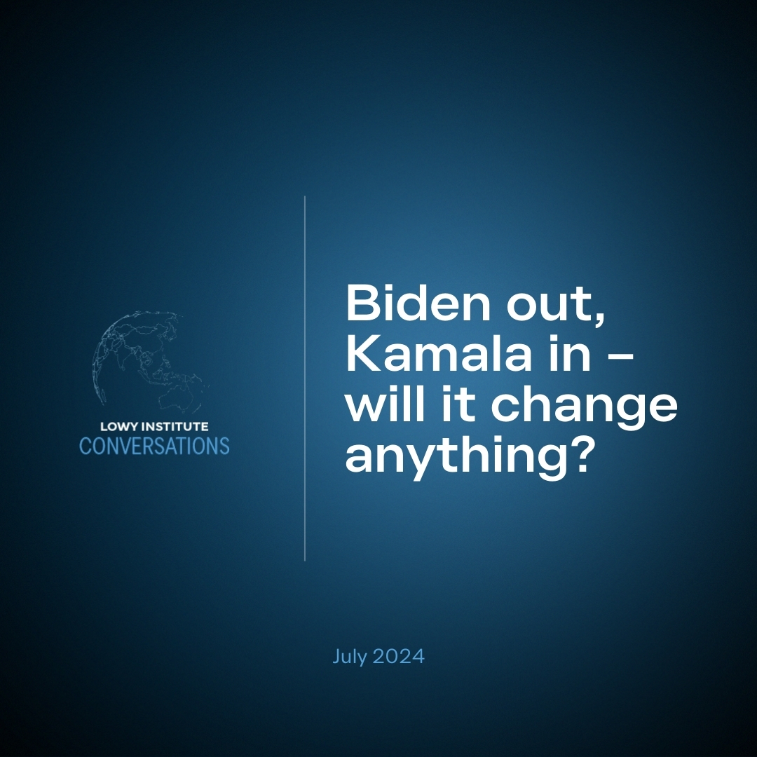 Conversations: Biden out, Kamala in – will it change anything?