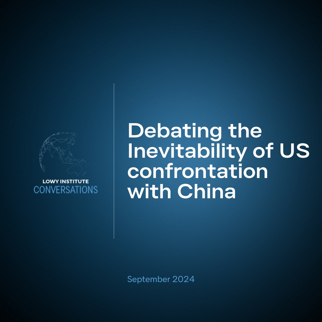 Debating the inevitability of US confrontation with China - Part one