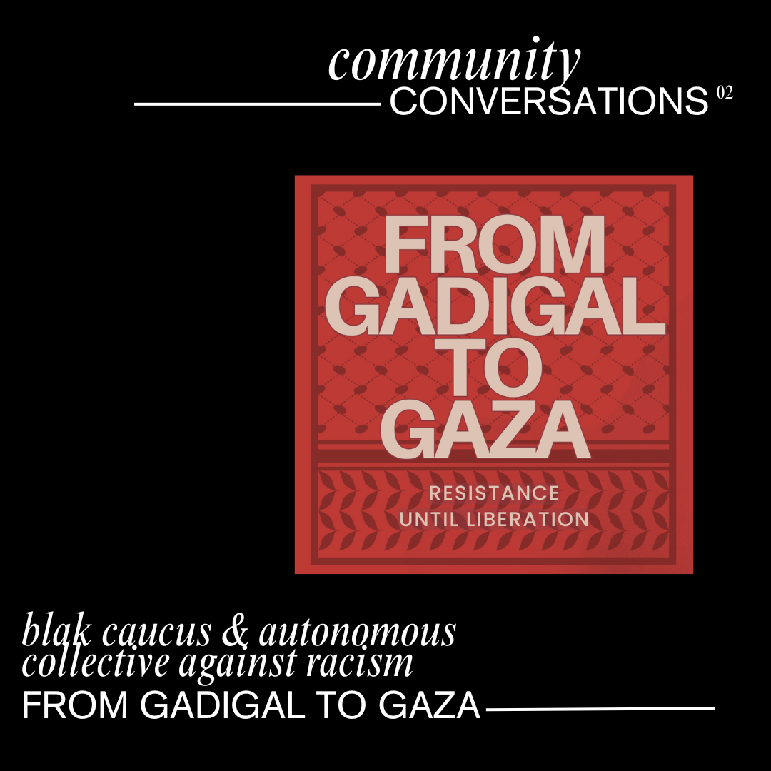 Community Conversations: From Gadigal to Gaza Resistance Until Liberation