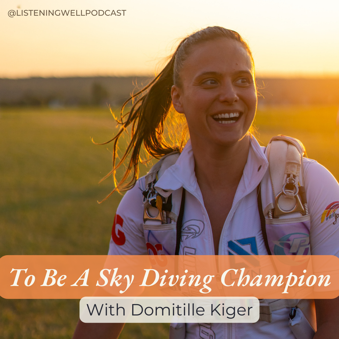 To Be A Sky Diving World Champion with Domitille Kiger