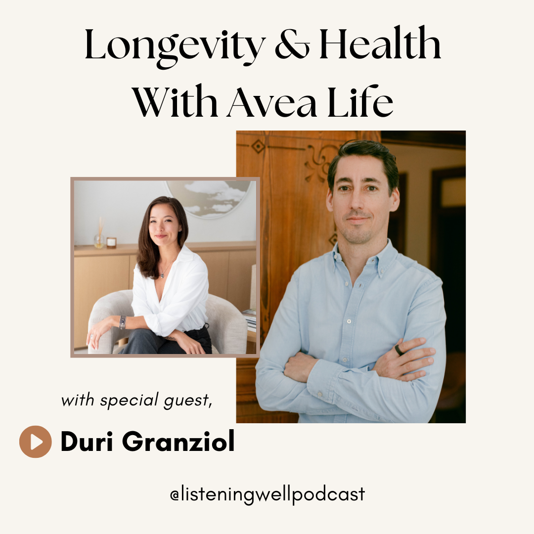 Longevity And Health With Avea Life with Duri Granziol