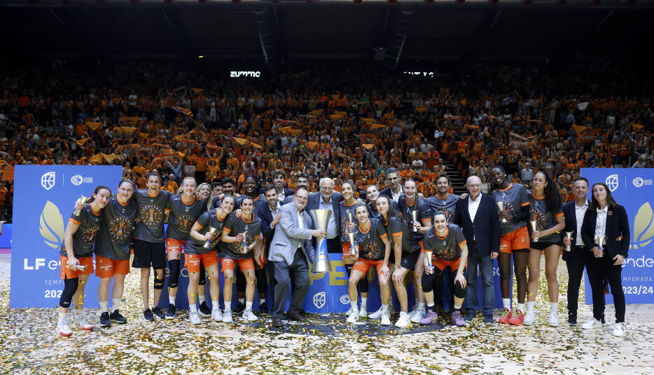 Valencia Basket repite campeonato de liga