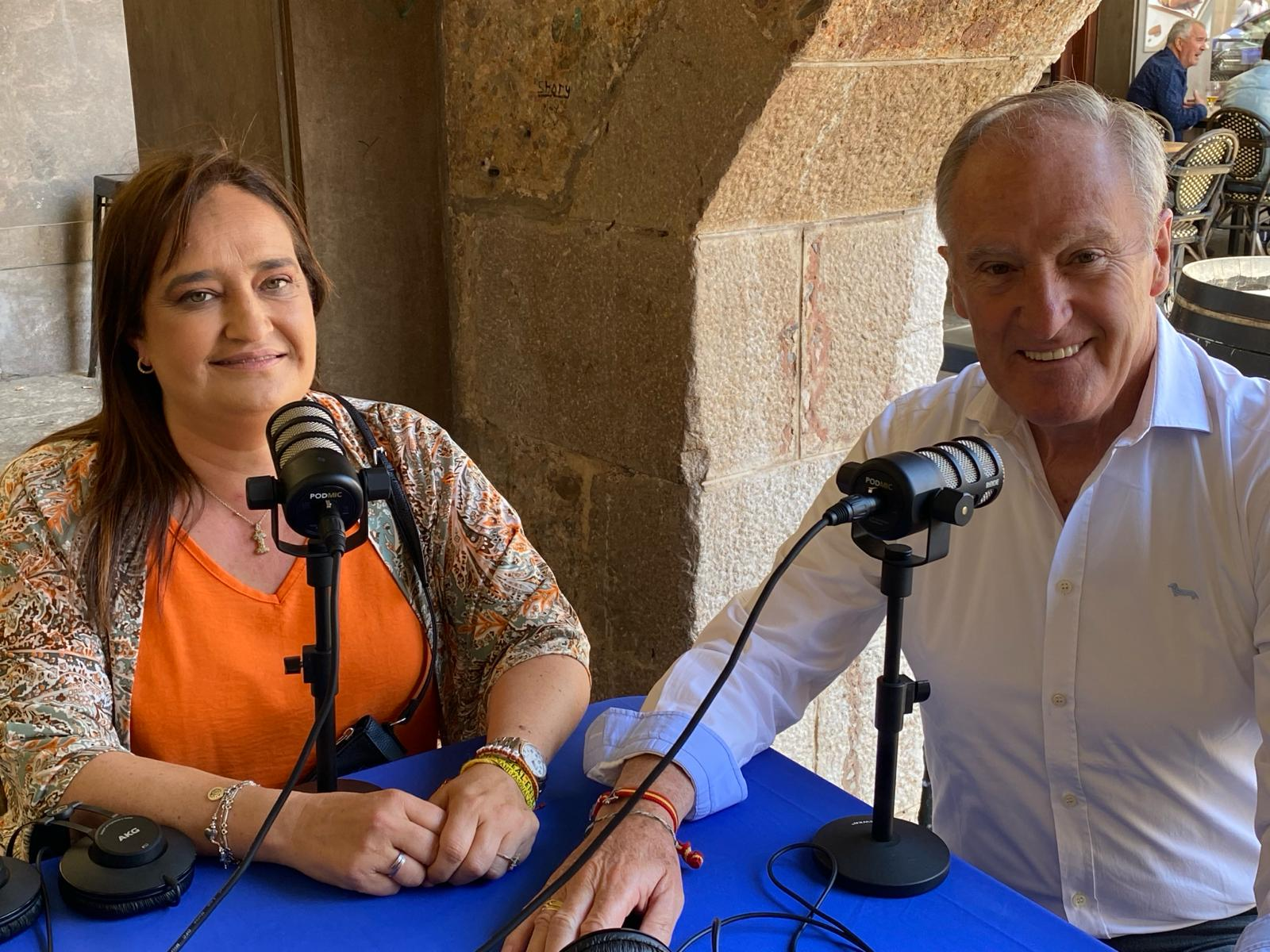 Irene Herrero y Alberto Asarta, en San Pascual con la mirada puesta en la política nacional