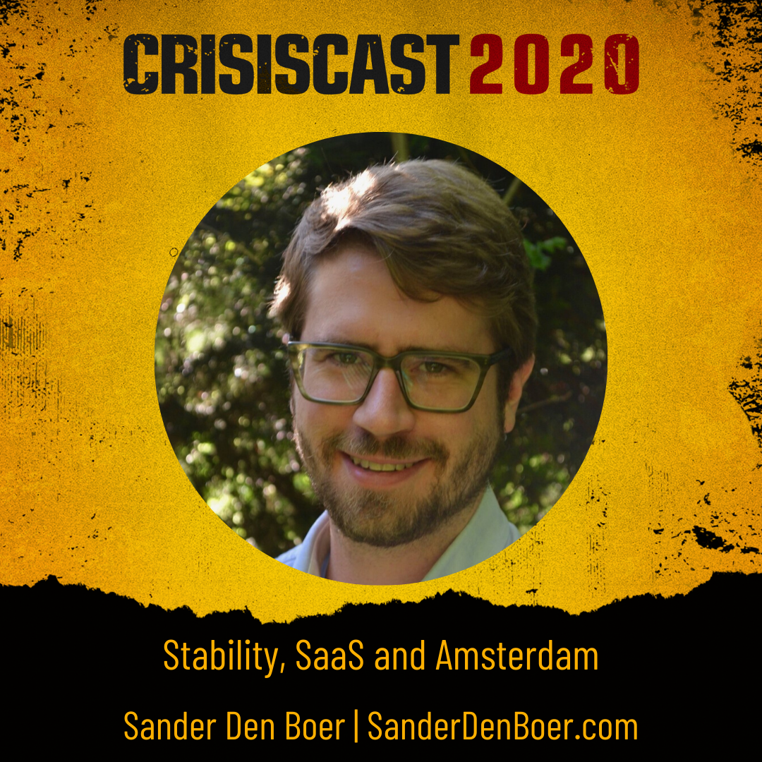 Stability, SaaS and Amsterdam with Sander Den Boer