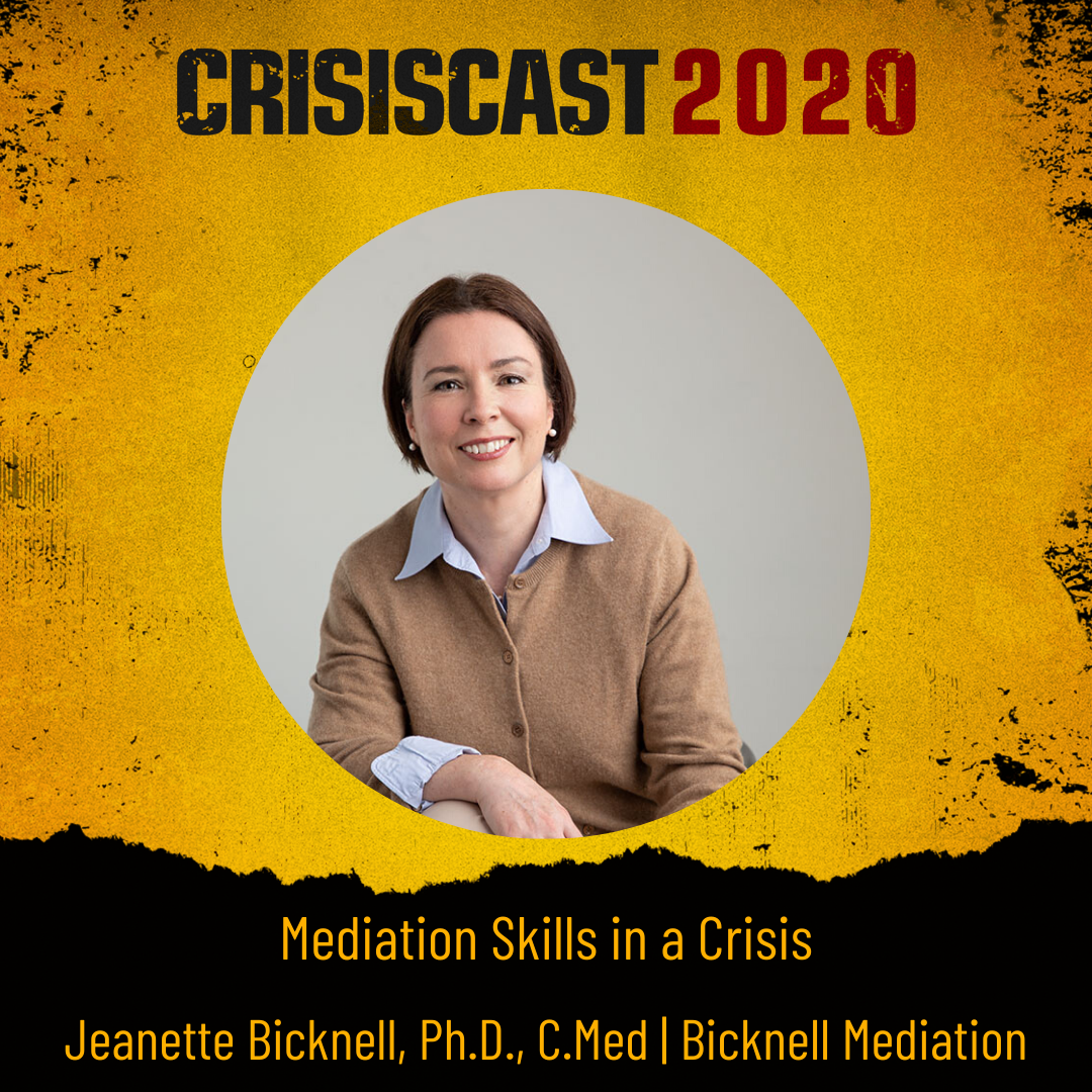 Mediation Skills in a Crisis with Jeanette Bicknell