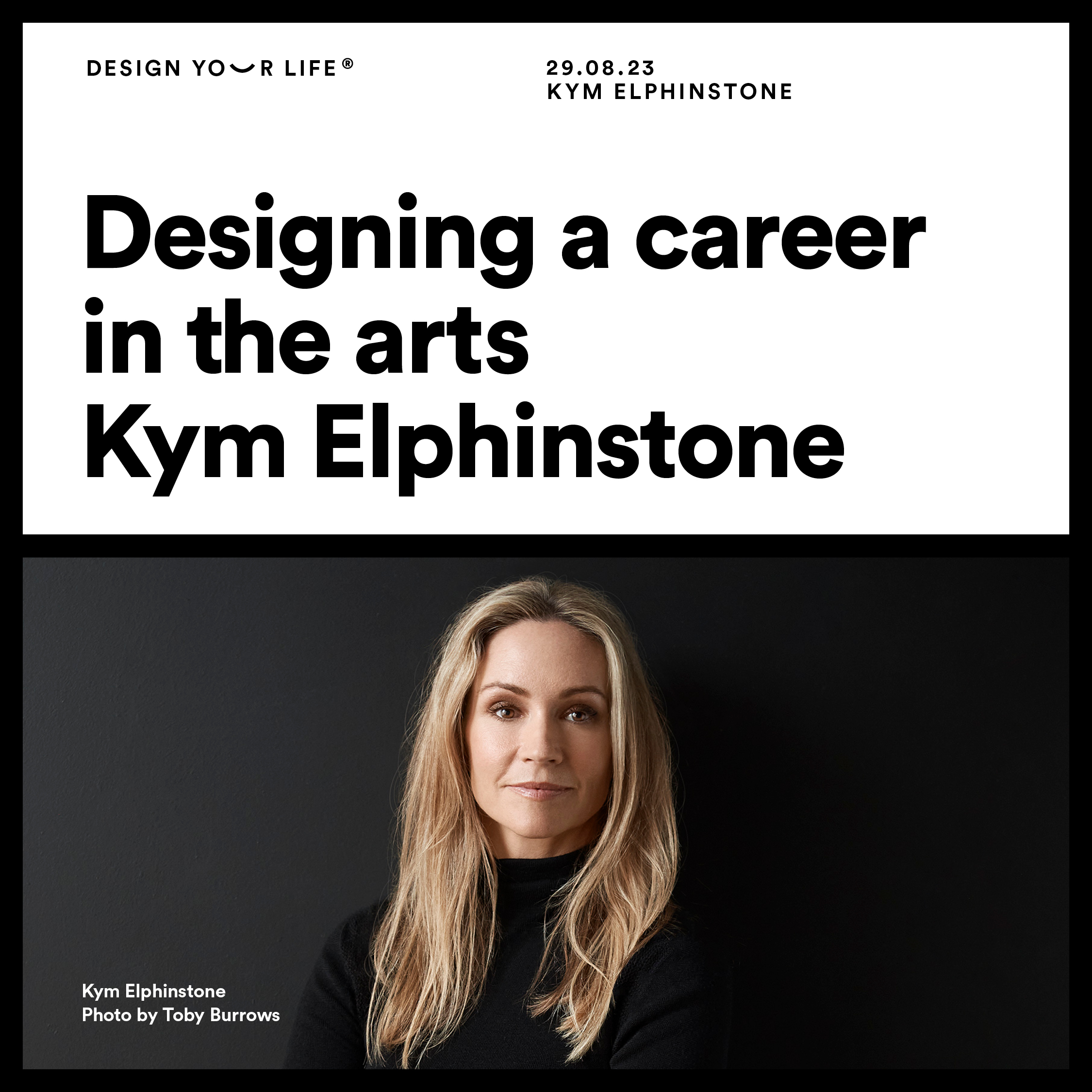 Designing a career in the arts with Kym Elphinstone