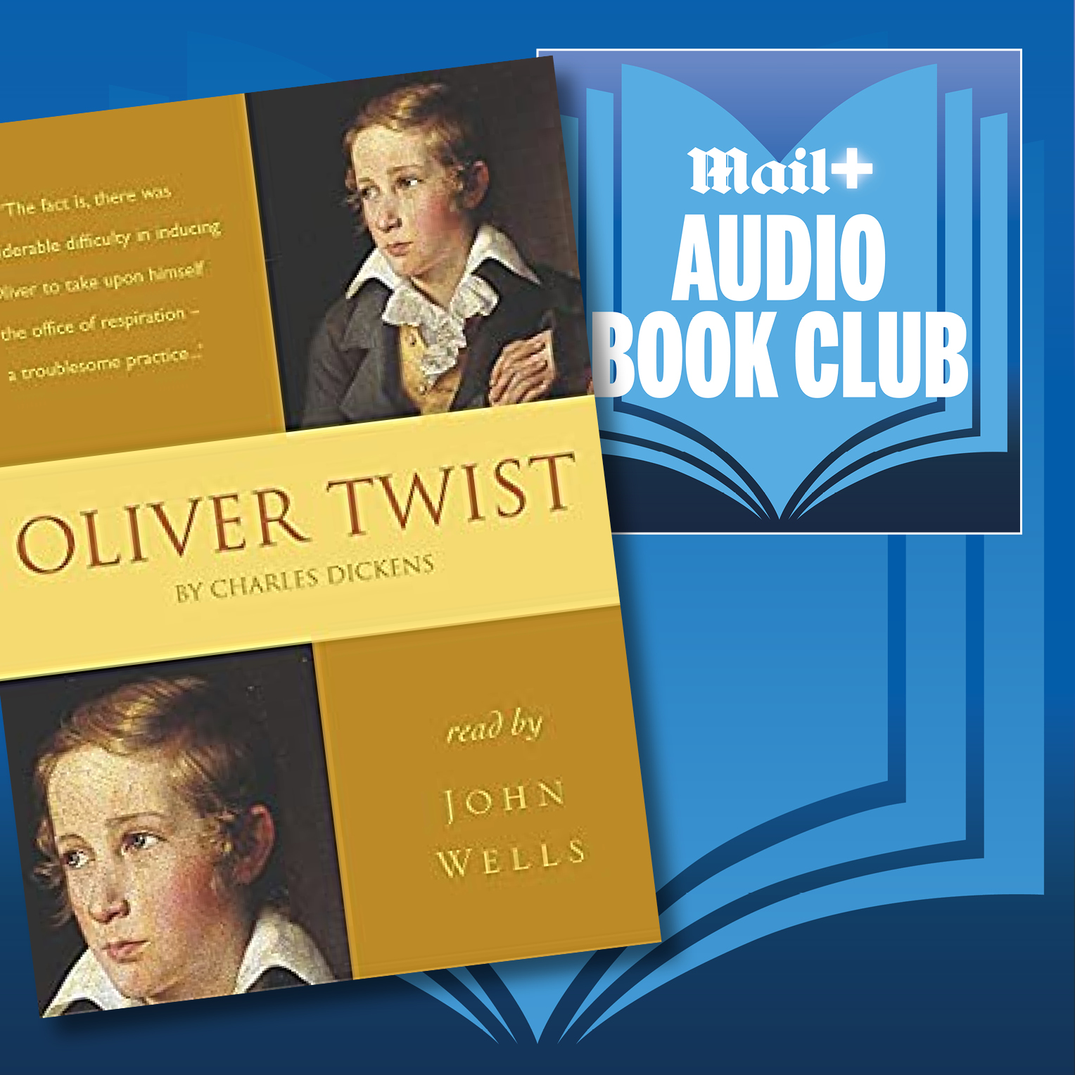 Oliver Twist by Charles Dickens, from Mail+ Audio Book Club
