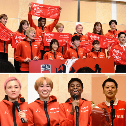 バスケ女子日本代表がパリ五輪切符　走り勝ったシューター軍団 #1433