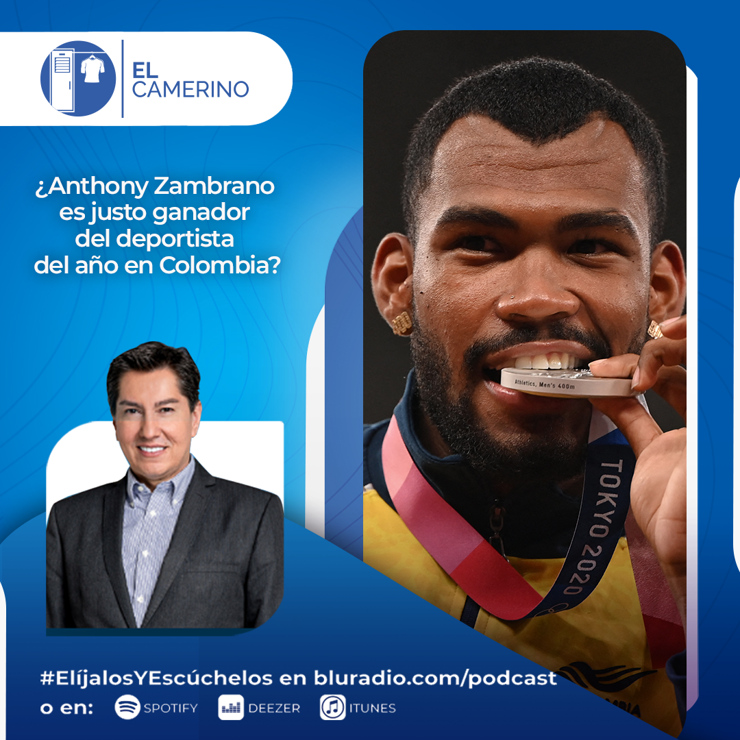 ¿Anthony Zambrano es justo ganador del deportista del año en Colombia?