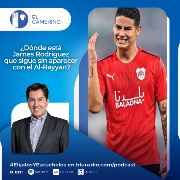 ¿Dónde está James Rodríguez que sigue sin aparecer con el Al-Rayyan?