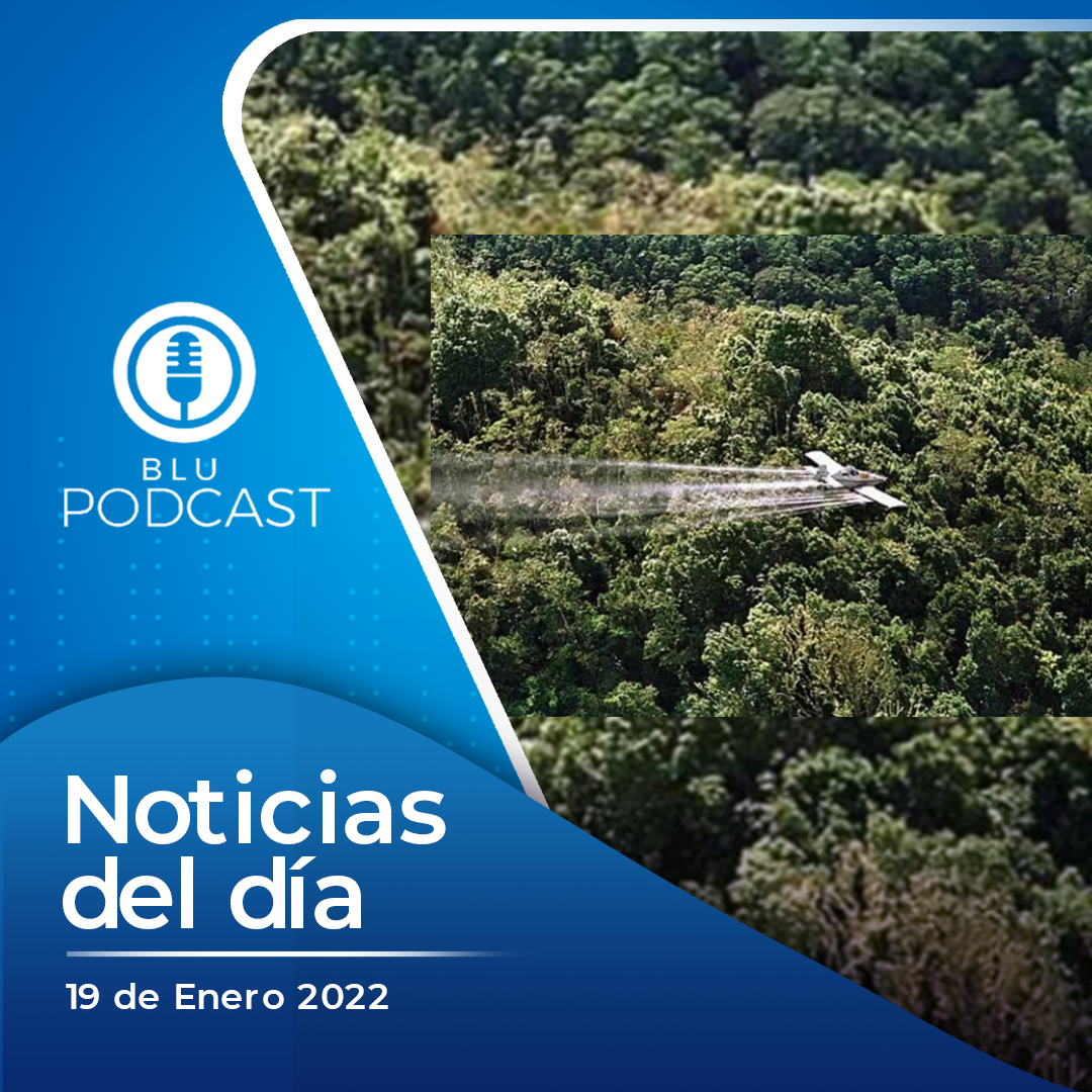 Corte Constitucional suspende fumigación con glifosato hasta que haya consulta con comunidades: resumen de las noticias del 19 de enero