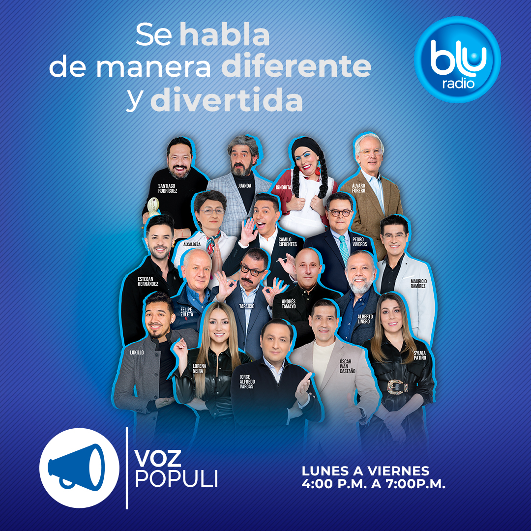 Jhovanoty llega a Blu Radio y al equipo de Voz Populi