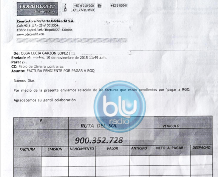 #MañanasBLU Aparecen correos que probarían giros de Odebretch a campaña de reelección de Santos