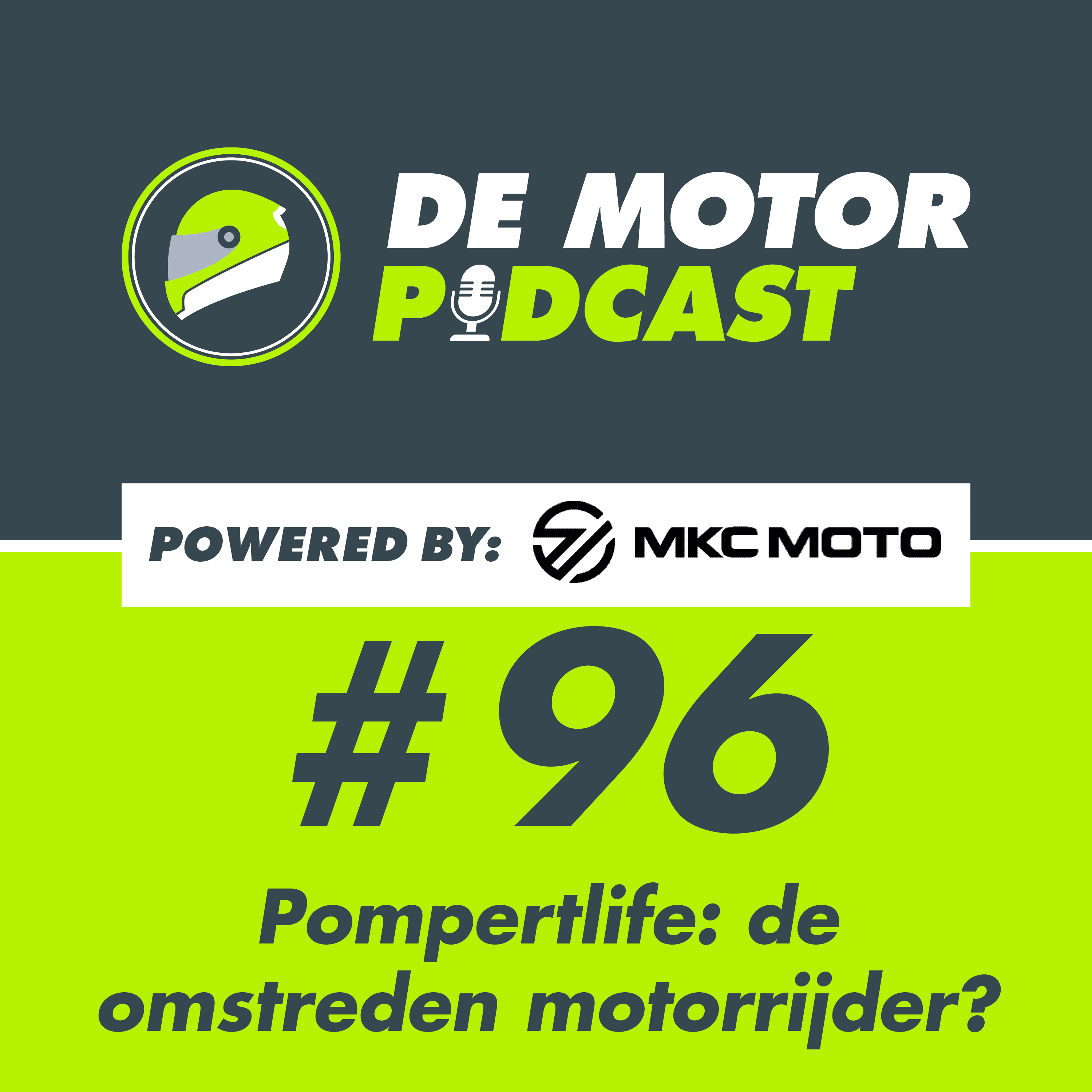 #096 Pompertlife: motorvlogger vol motorpassie, voorbeeld of omstreden? + MKC Moto Masterclass Airbags