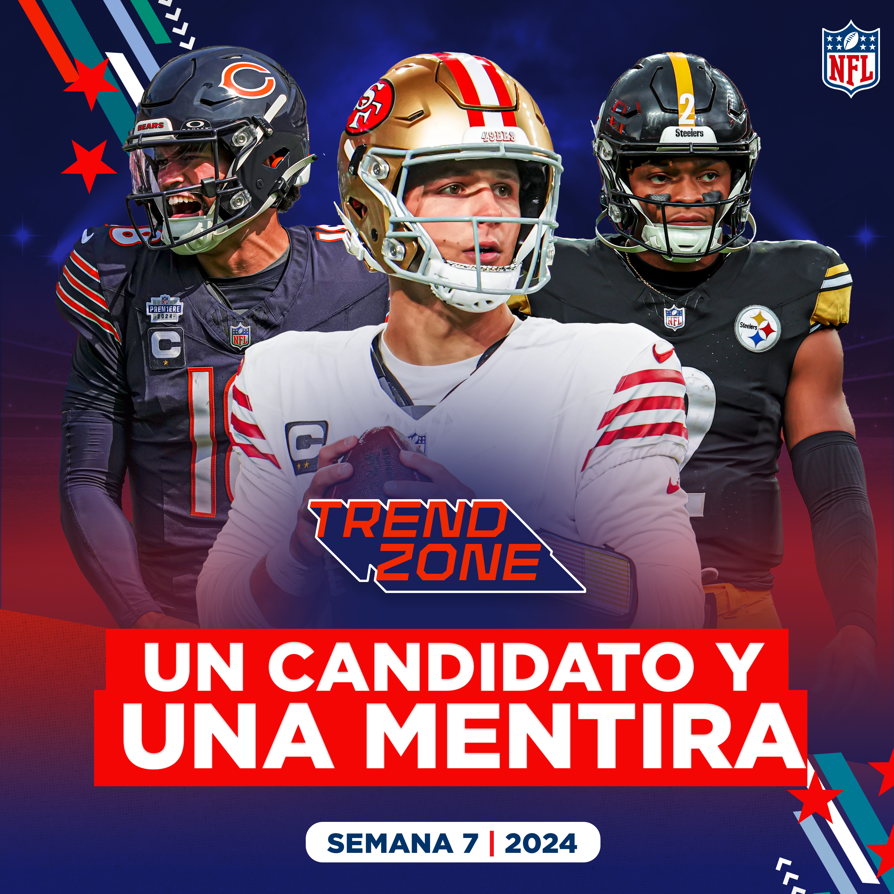 Imagen de Niners recupera la CONFIANZA; dejen de MENOSPRECIAR a Steelers; descubrimos las grandes MENTIRAS en la liga