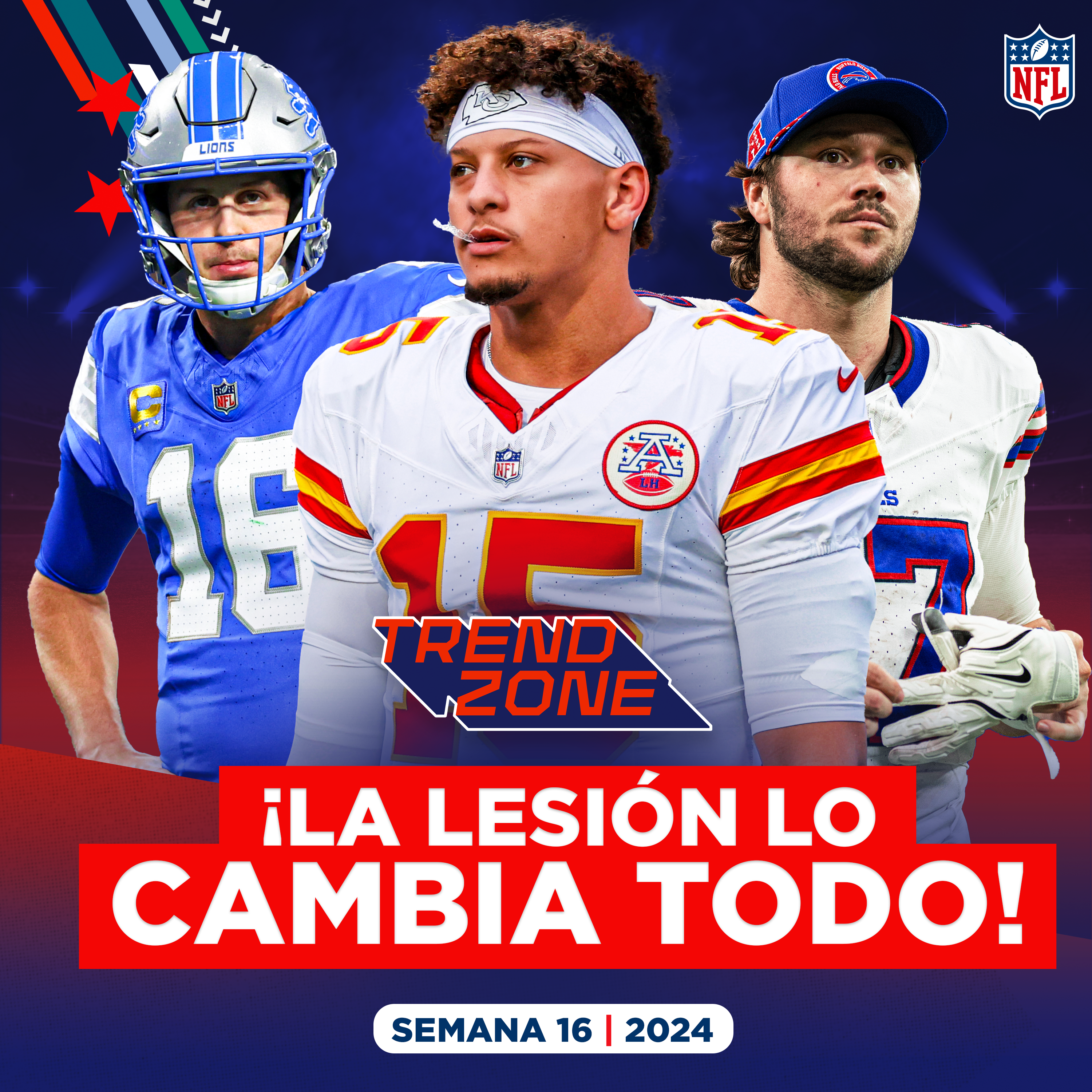 Imagen de Bills y Allen MEJORES que Chiefs; Mahomes, con SERIOS problemas; Detroit ya no es FAVORITO; Dallas, LA PEOR decisión posible