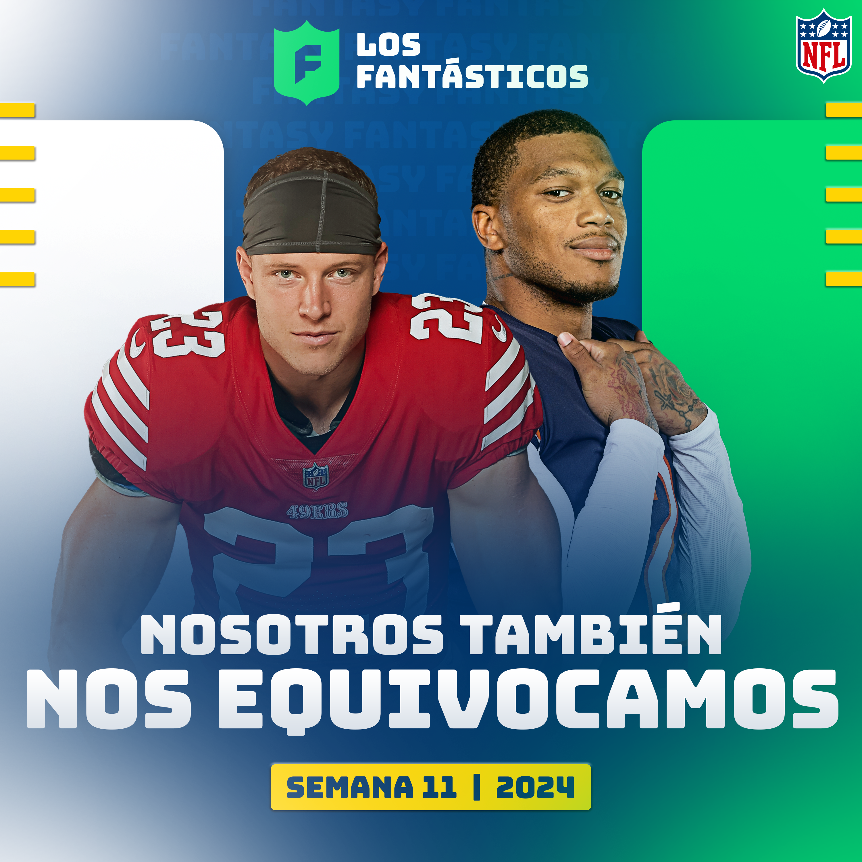 Subestimamos a McCaffrey; ¿Podemos rescatar algo de los Bears para fantasy? | Atínale a la proyección