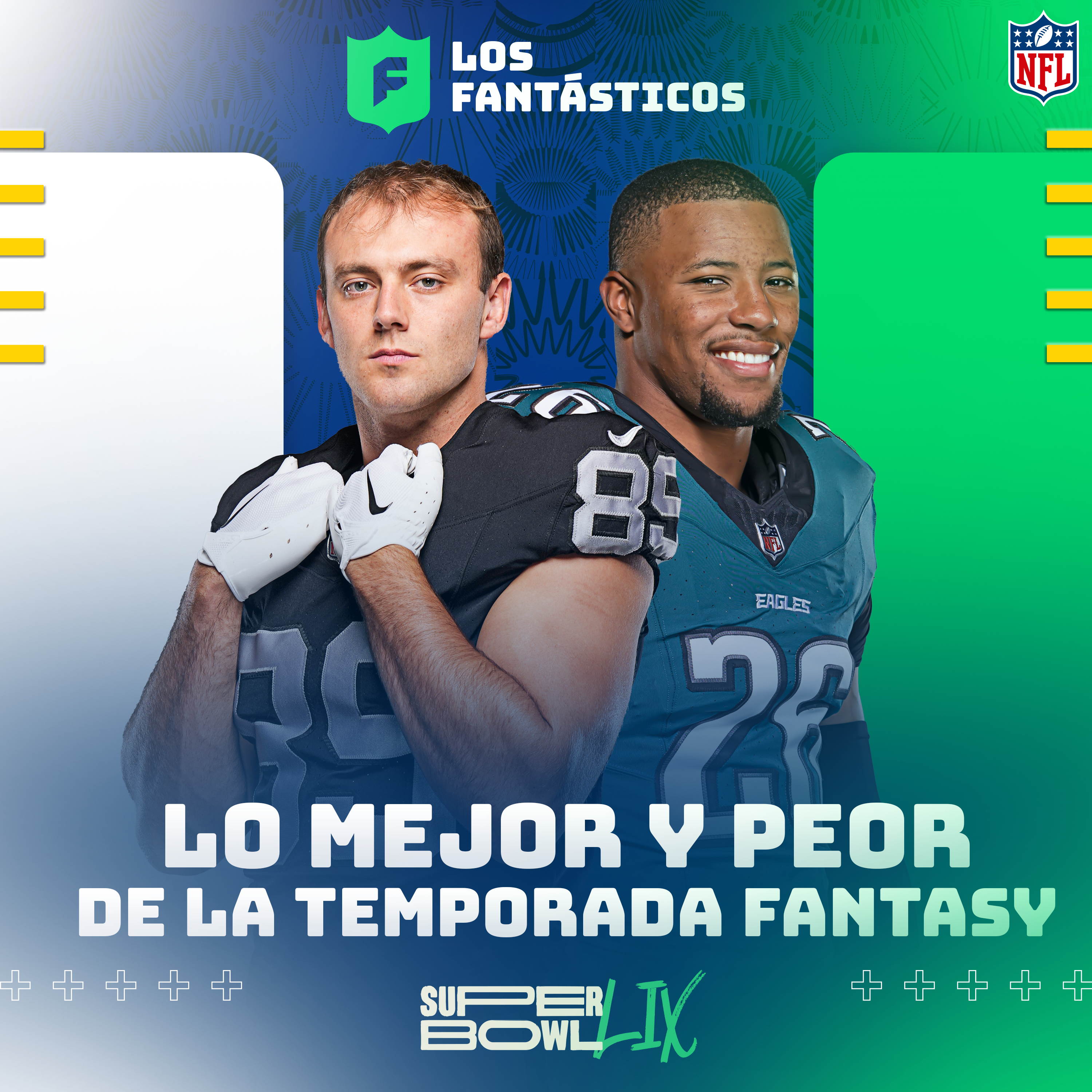 Imagen de MVP, decepción y sorpresa del año en Fantasy Football | Premios de la temporada 2024 desde New Orleans