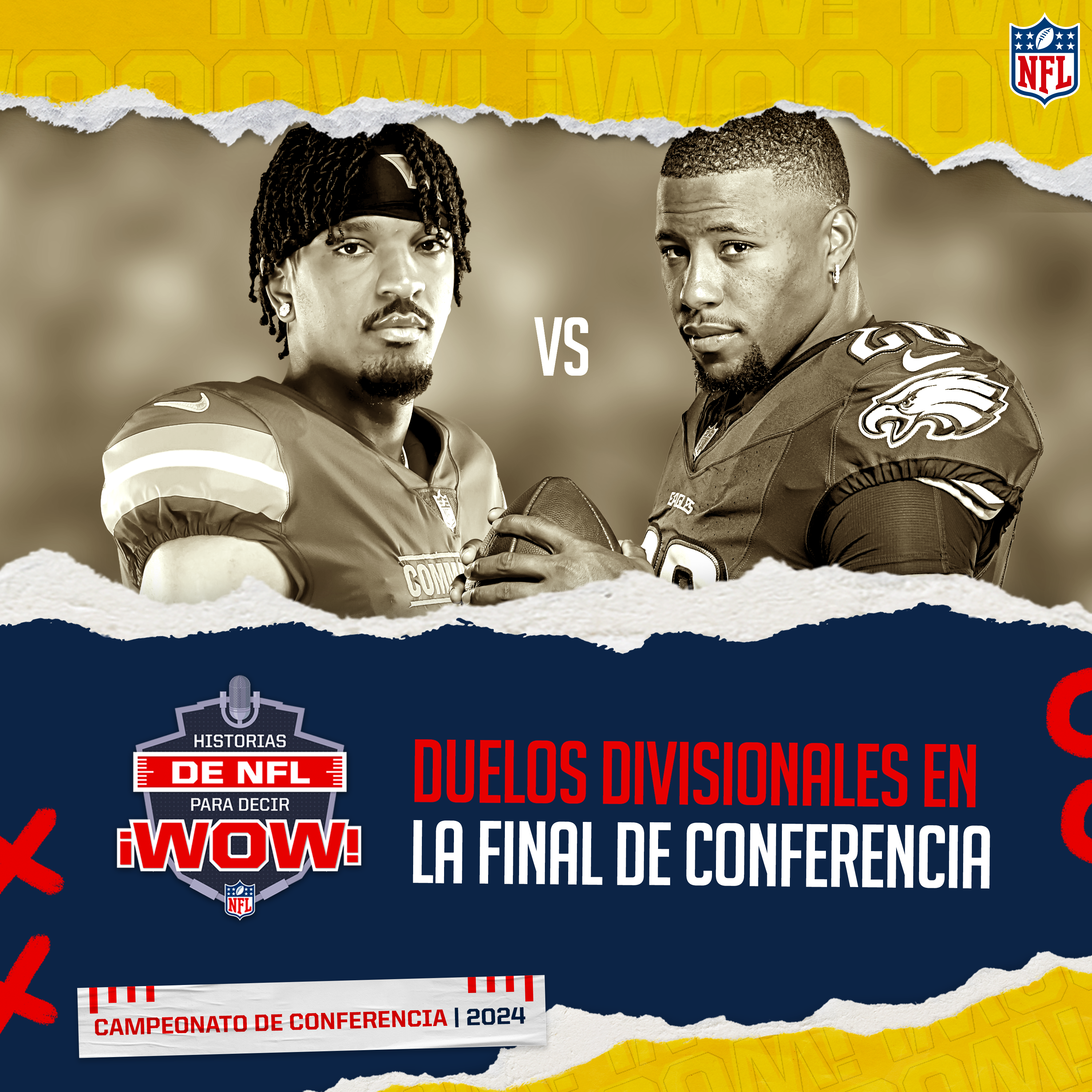 Un duelo divisional en Final de Conferencia ¿Qué tan seguido pasa?