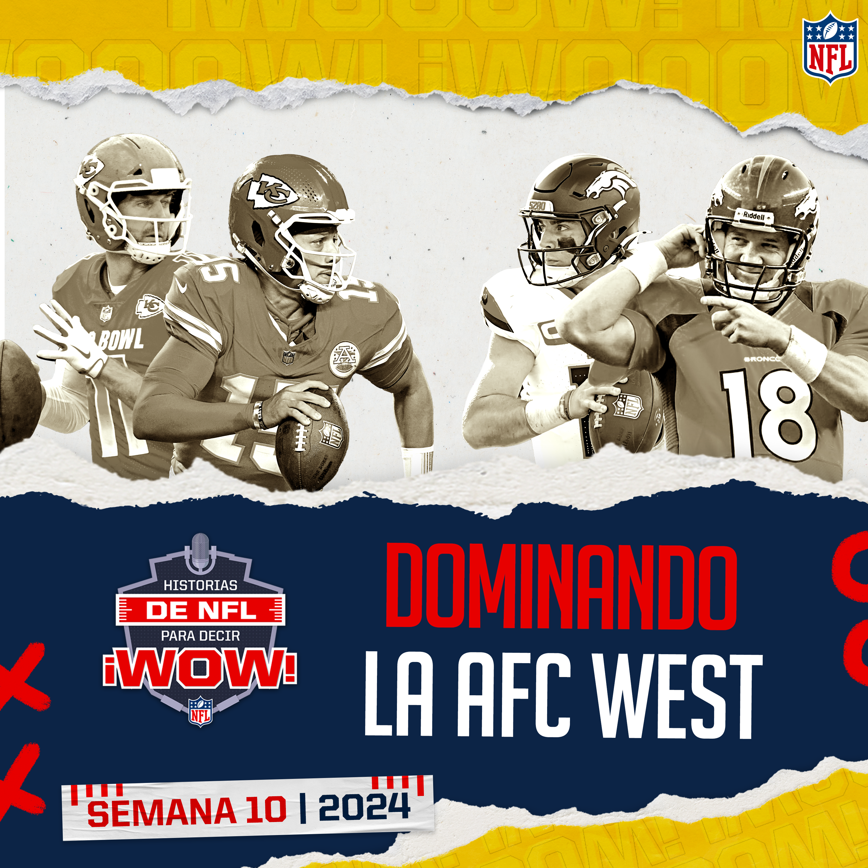 Imagen de Broncos y Chiefs, los amos de la AFC West de la última década