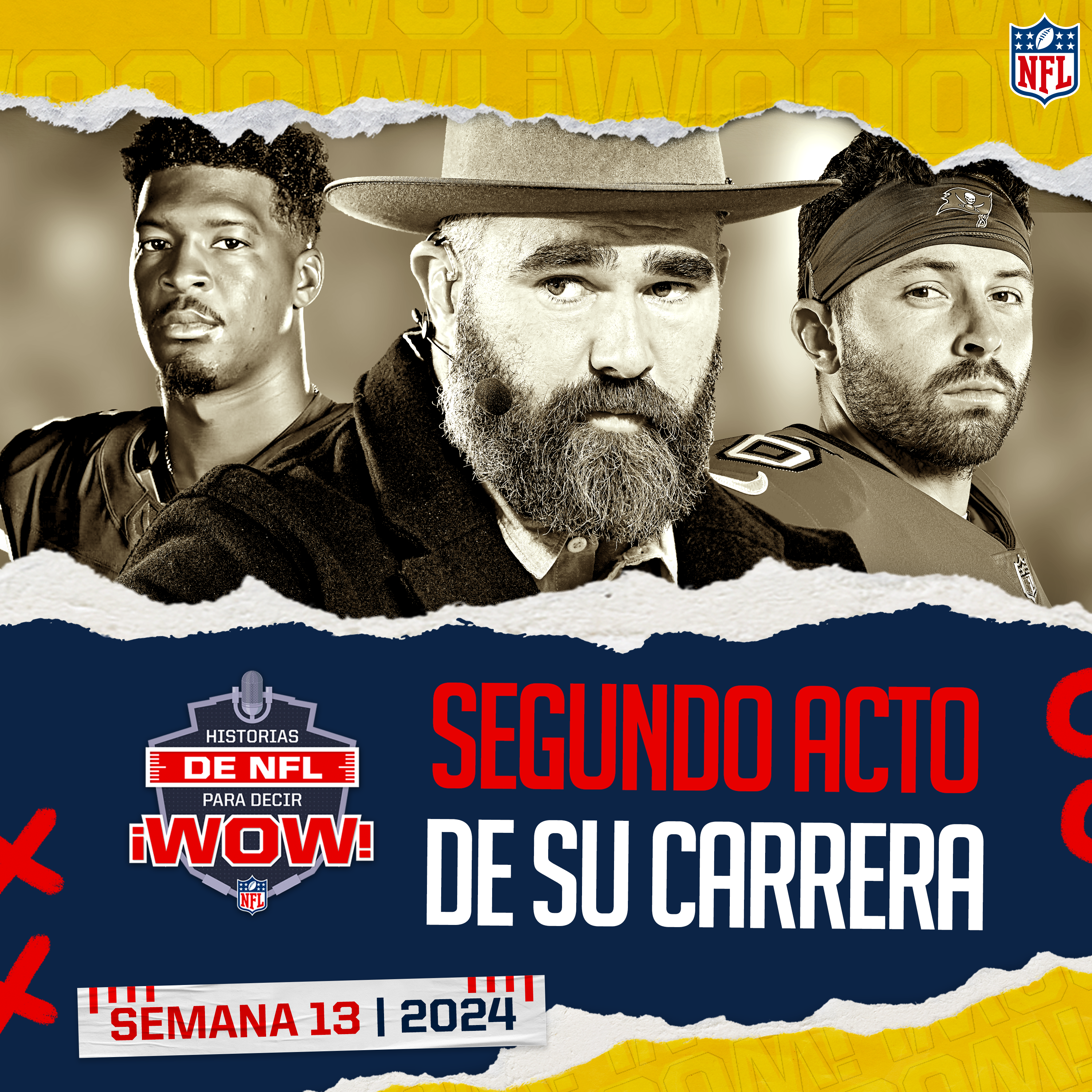 El segundo acto de la carrera de Jason Kelce, Baker Mayfield y Jameis Winston