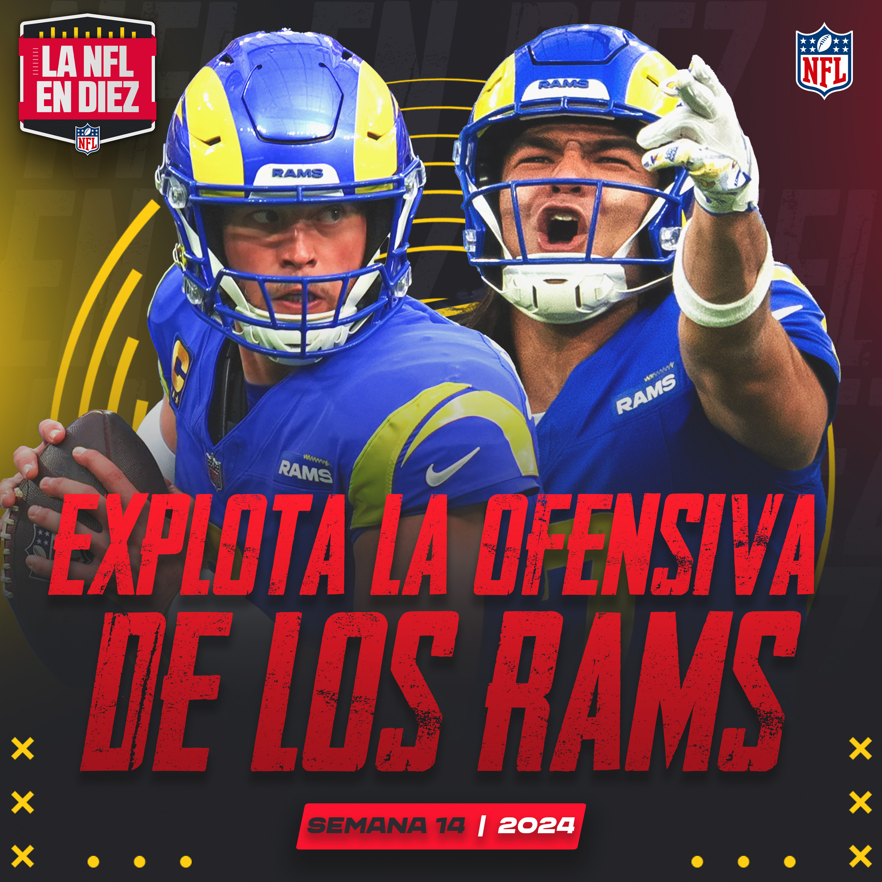 Imagen de Rams y Bills dan juegazo ofensivo | Sam Darnold brillante para Vikings | Chiefs extiende su dominio en la AFC West