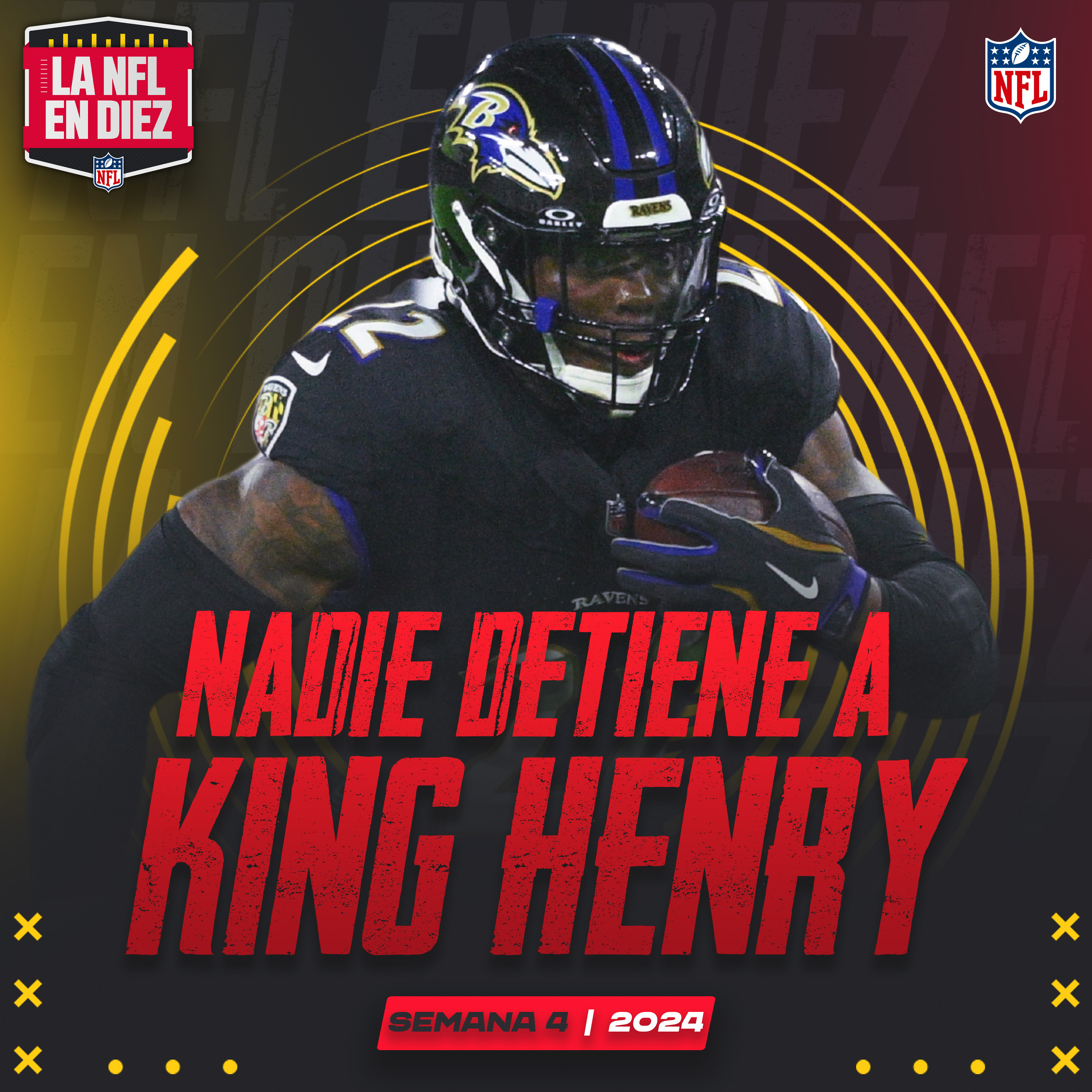 Imagen de Derrick Henry aplastante | Adiós al invicto de los Steelers | Sam Darnold ¿MVP? | Jayden Daniels imparable