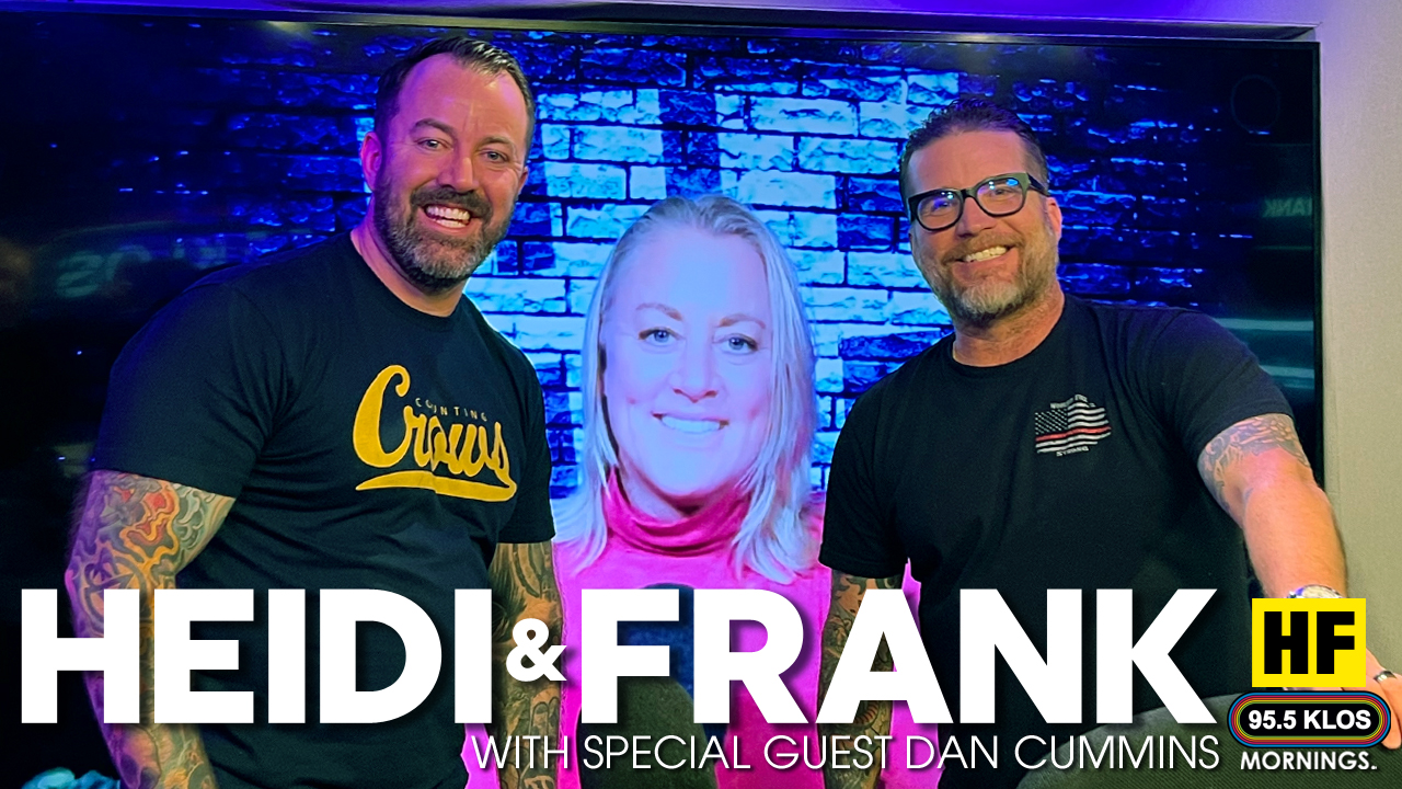 Heidi and Frank with guest Dan Cummins