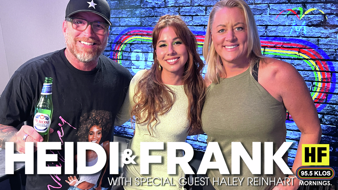 Heidi and Frank with guest Haley Reinhart