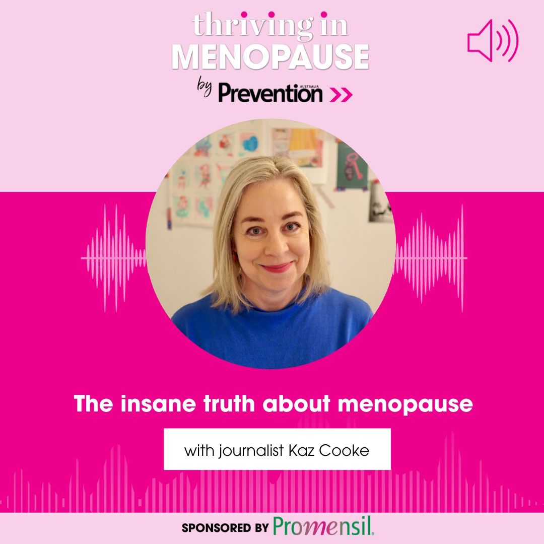 S8 Ep 01 Cartoonist & author Kaz Cooke on the insane truth about menopause