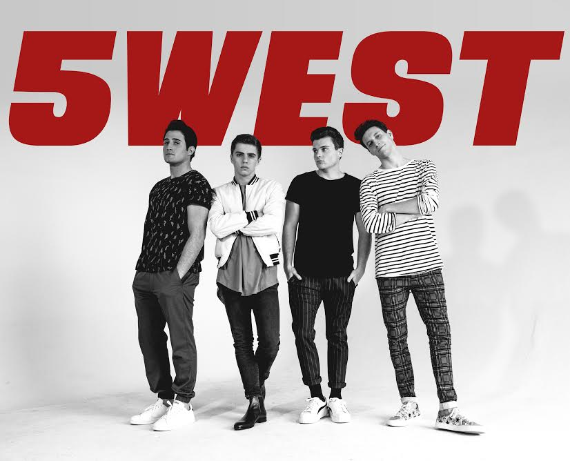 Boyband 5WEST Are Over From The US To Chat To Conor!