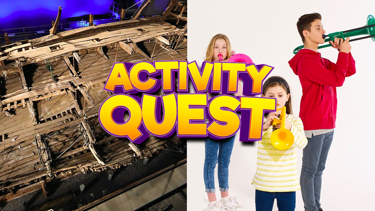 ENGINEERING SPECIAL: Mary Rose, plastic trombones and chicken hide-and-seek