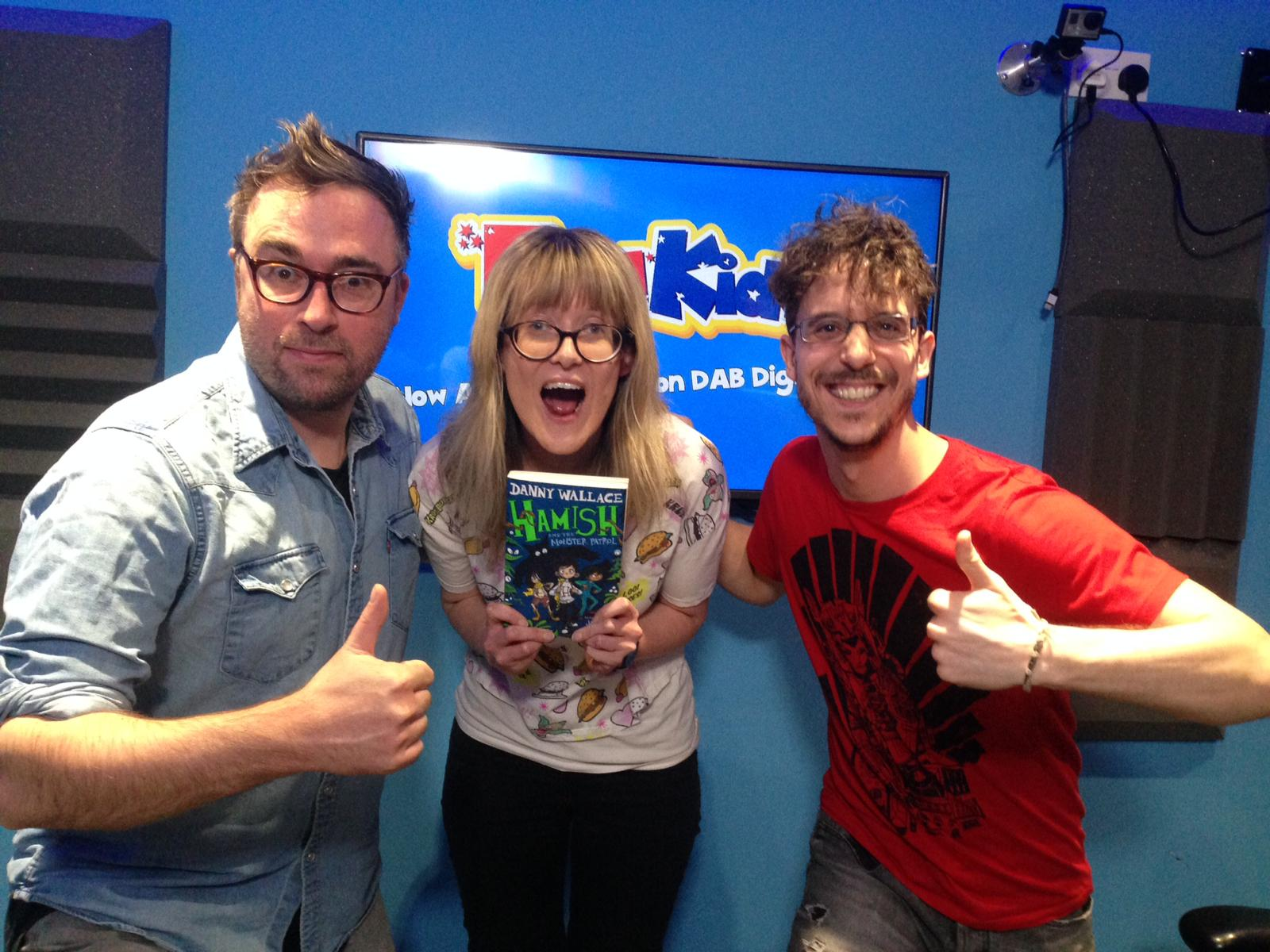 Danny Wallace & Jamie Littler Talk 'Hamish And The Monster Patrol'!