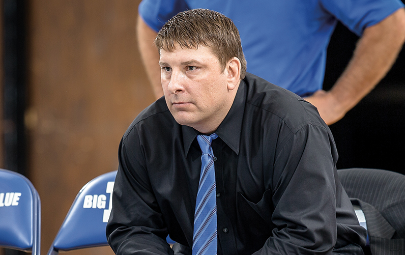 Ryan Birt, Head Wrestling Coach at Millikin University & Bradan Birt, Senior wrestler