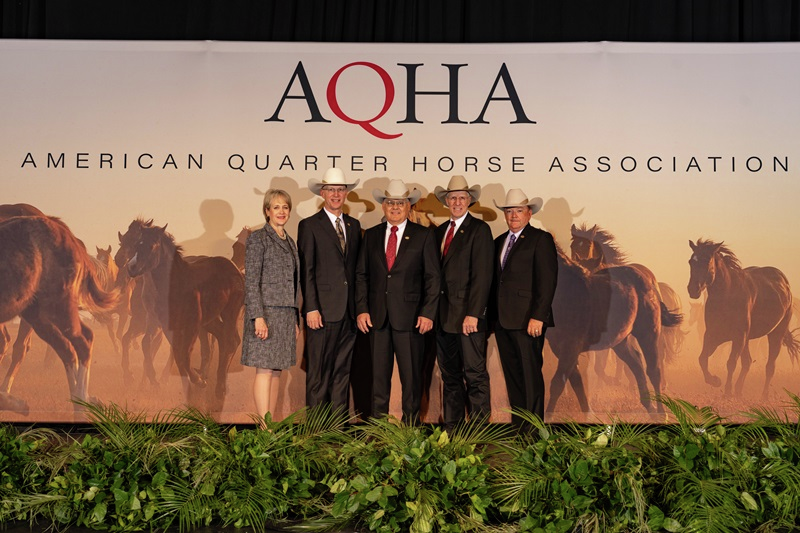 AQHA Executive Committee President Jim Hunt