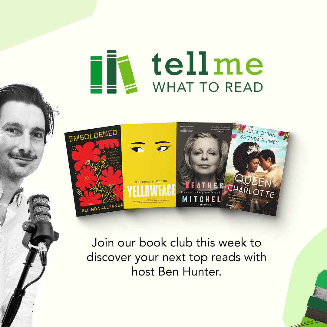 Tell Me What To Read - Australia's Weekly Guide to Books (31 May Edition)