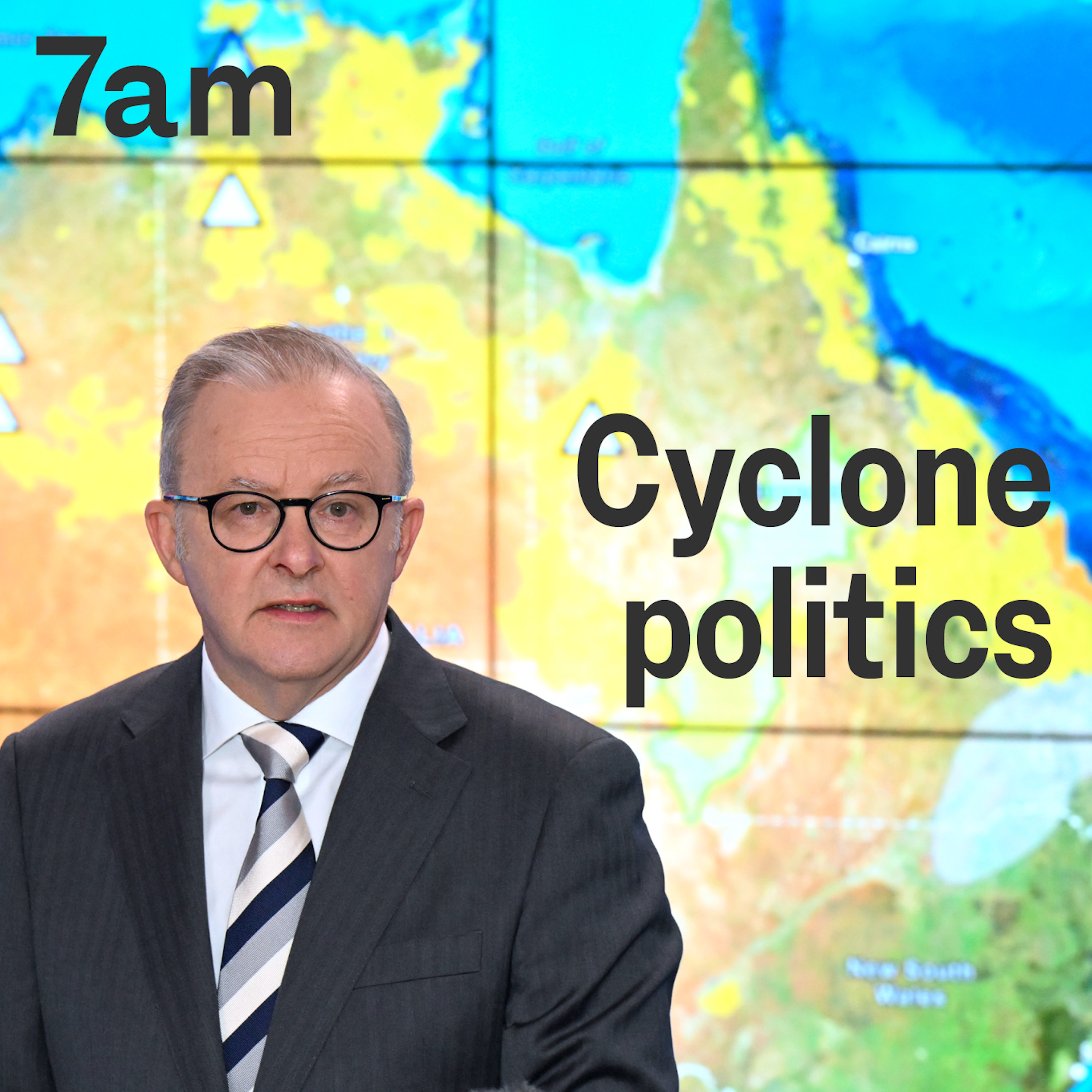 Cyclone politics - podcast episode cover