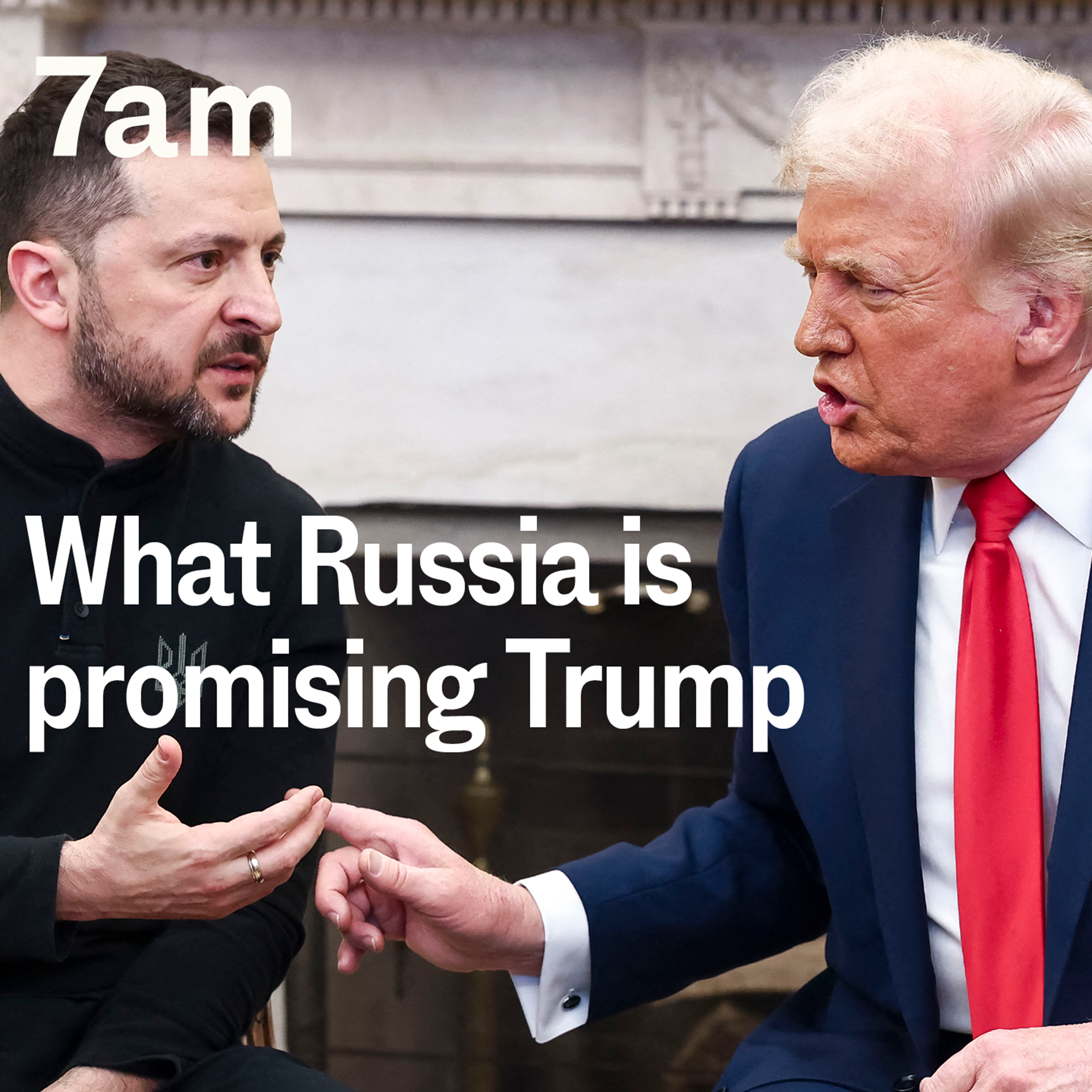 What Russia is promising Trump  - podcast episode cover