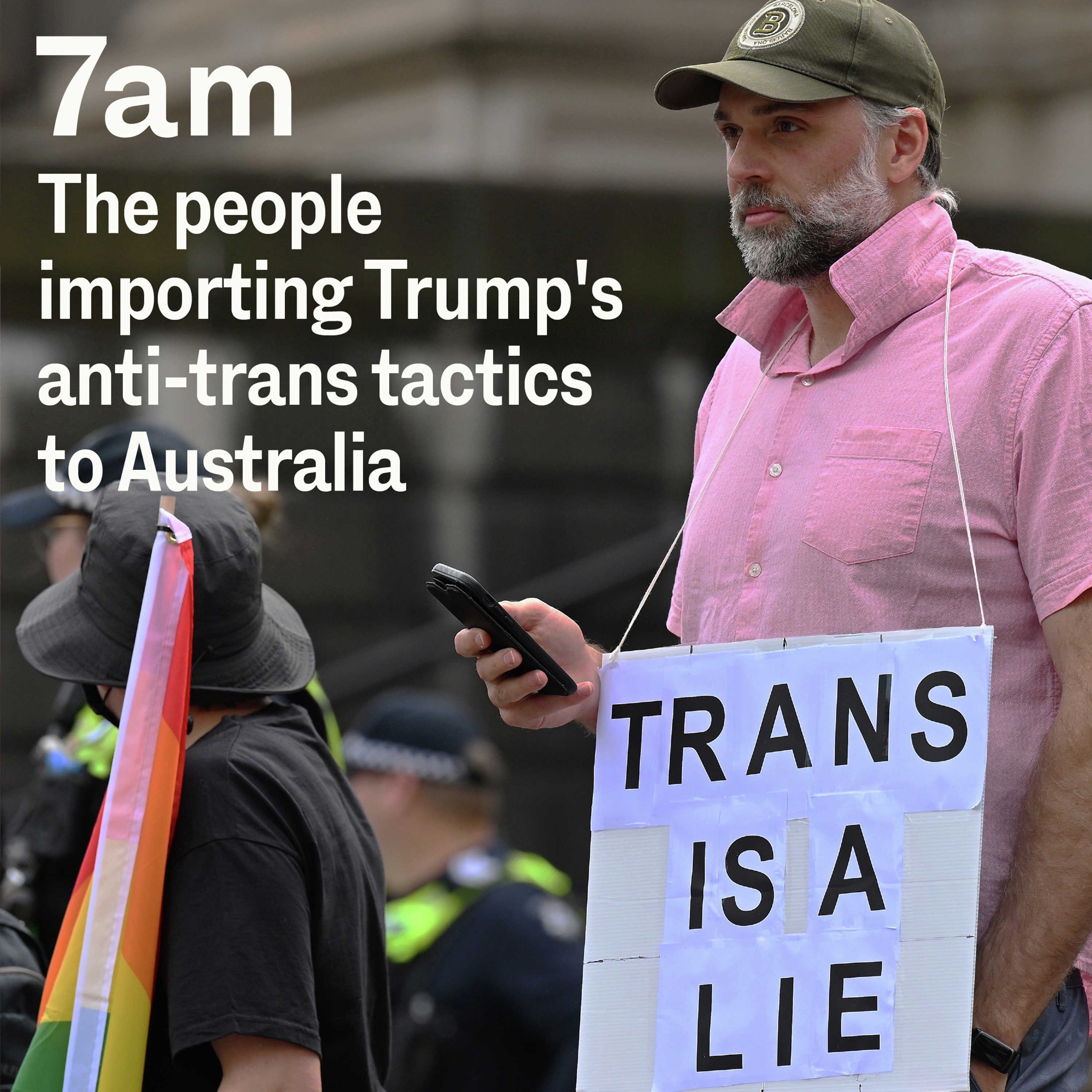 The people importing Trump's anti-trans tactics to Australia - podcast episode cover