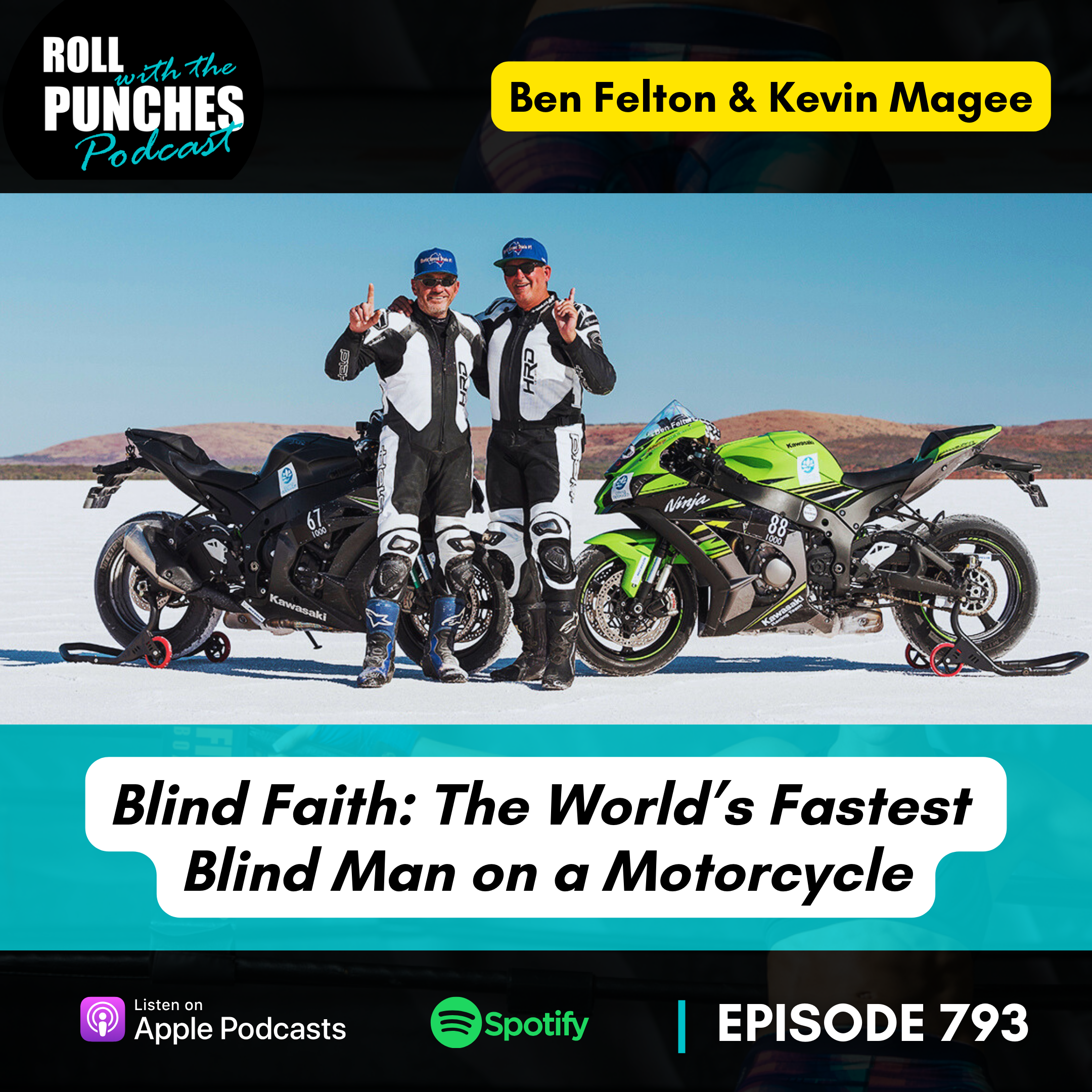 Blind Faith: The World's Fastest Blind Man on a Motorcycle | Ben Felton & Kevin Magee - 793
