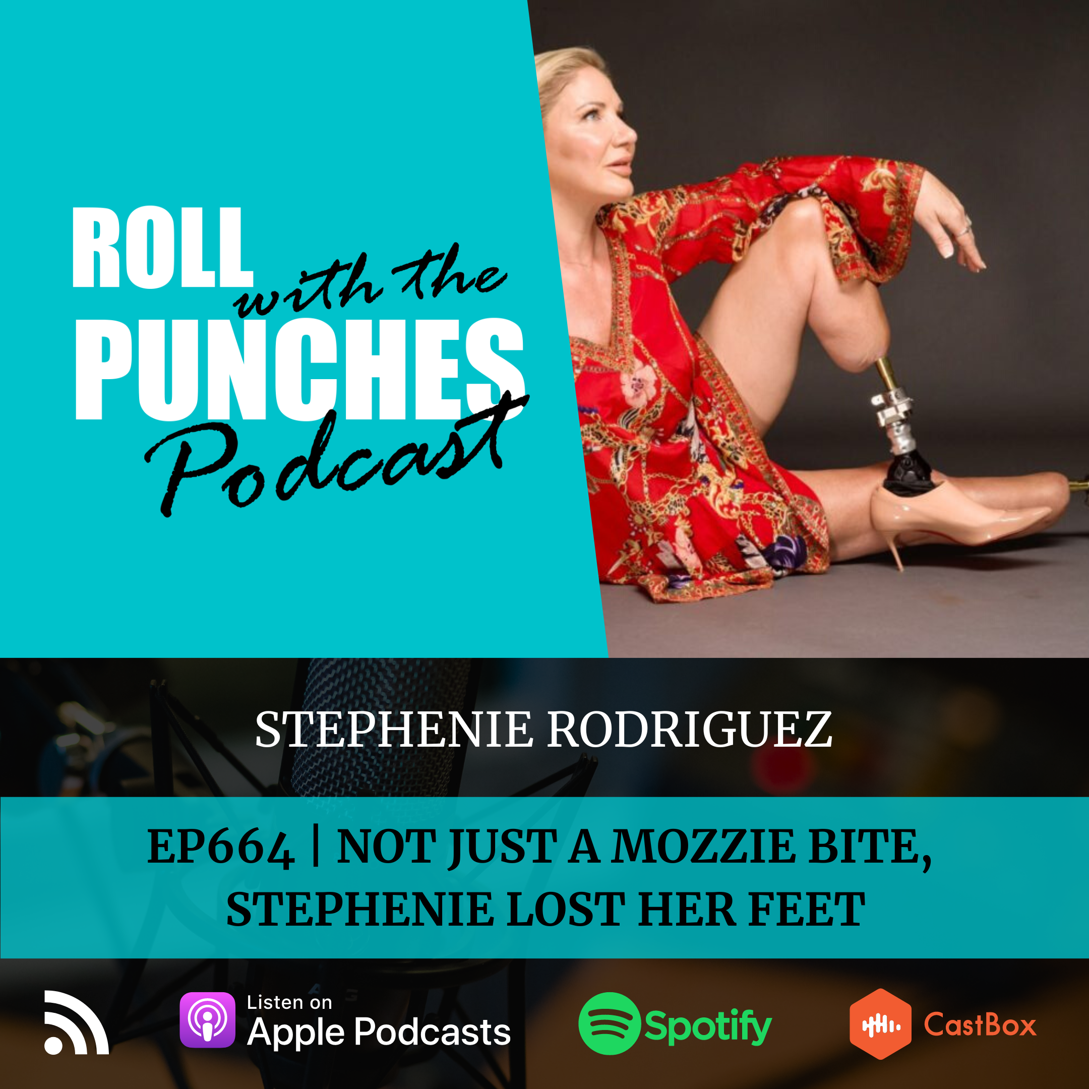 Not Just A Mozzie Bite, Stephenie Lost Her Feet  | Stephenie Rodriguez - 664