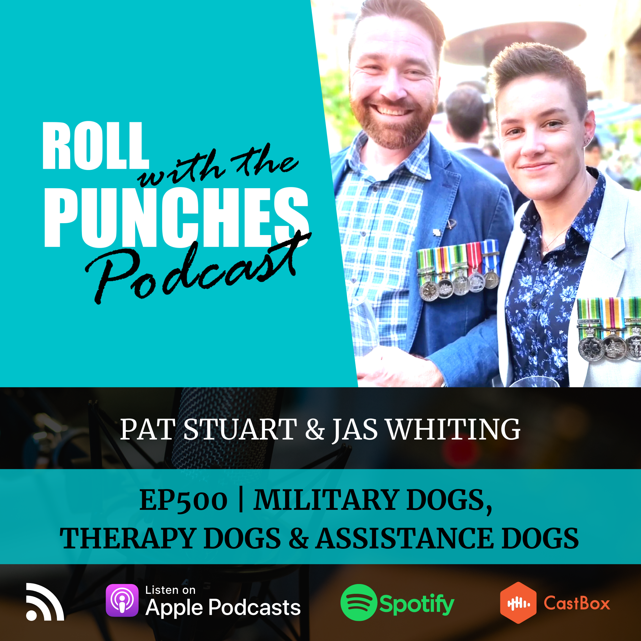 Military Dogs, Therapy Dogs & Assistance Dogs | Pat Stuart & Jas Whiting - 500