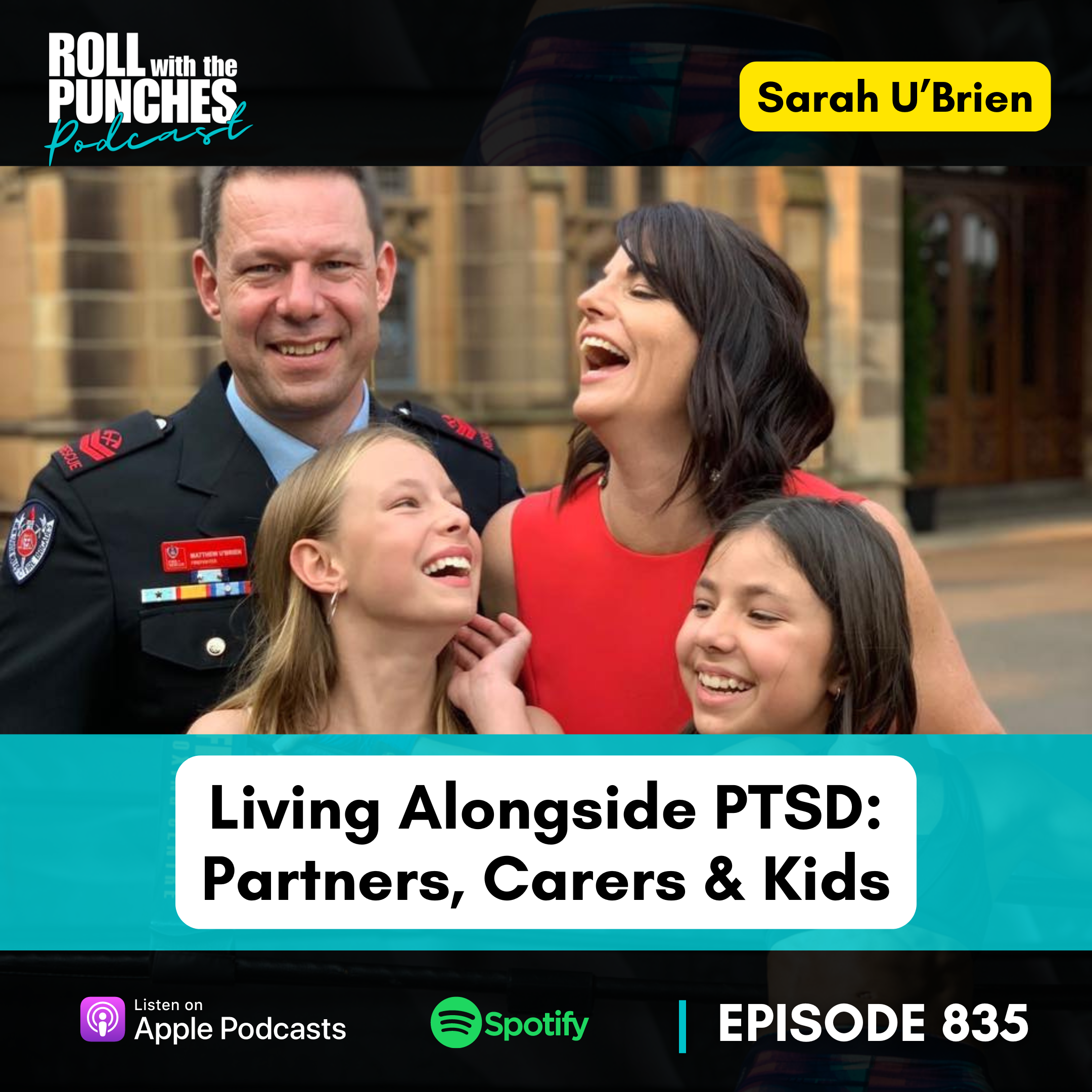 Living Alongside PTSD: Partners, Carers & Kids | Sarah U'Brien - 835