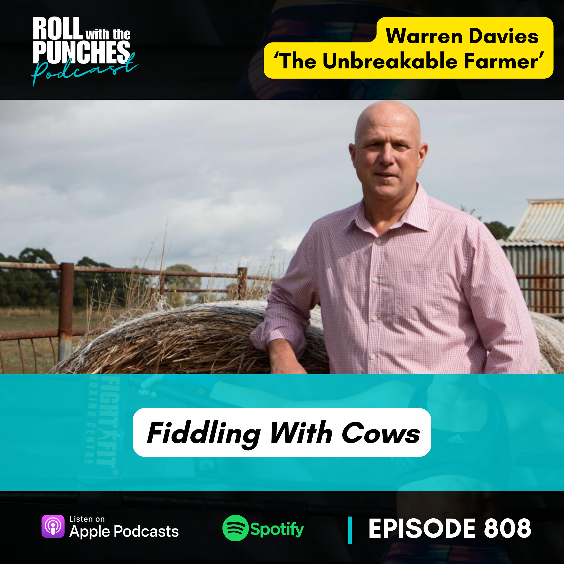 Fiddling With Cows | Warren Davies (The Unbreakable Farmer) - 808