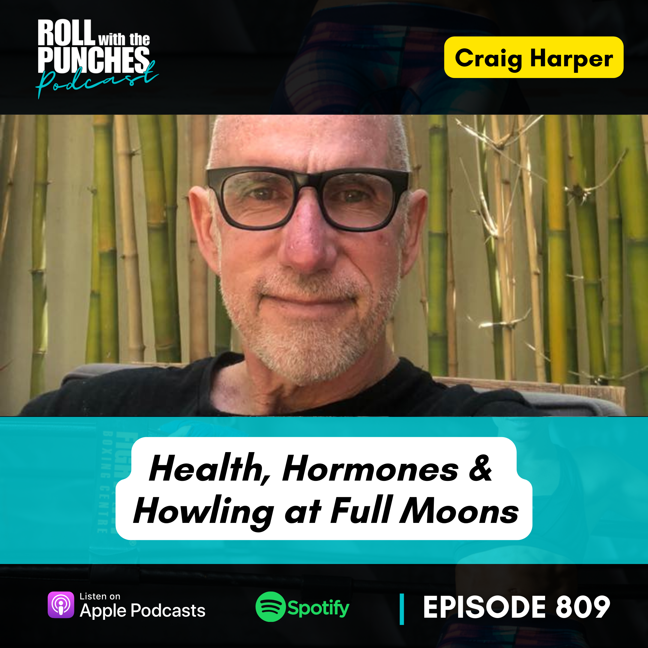 Health, Hormones & Howling at Full Moons | Harps & Tiff - 809
