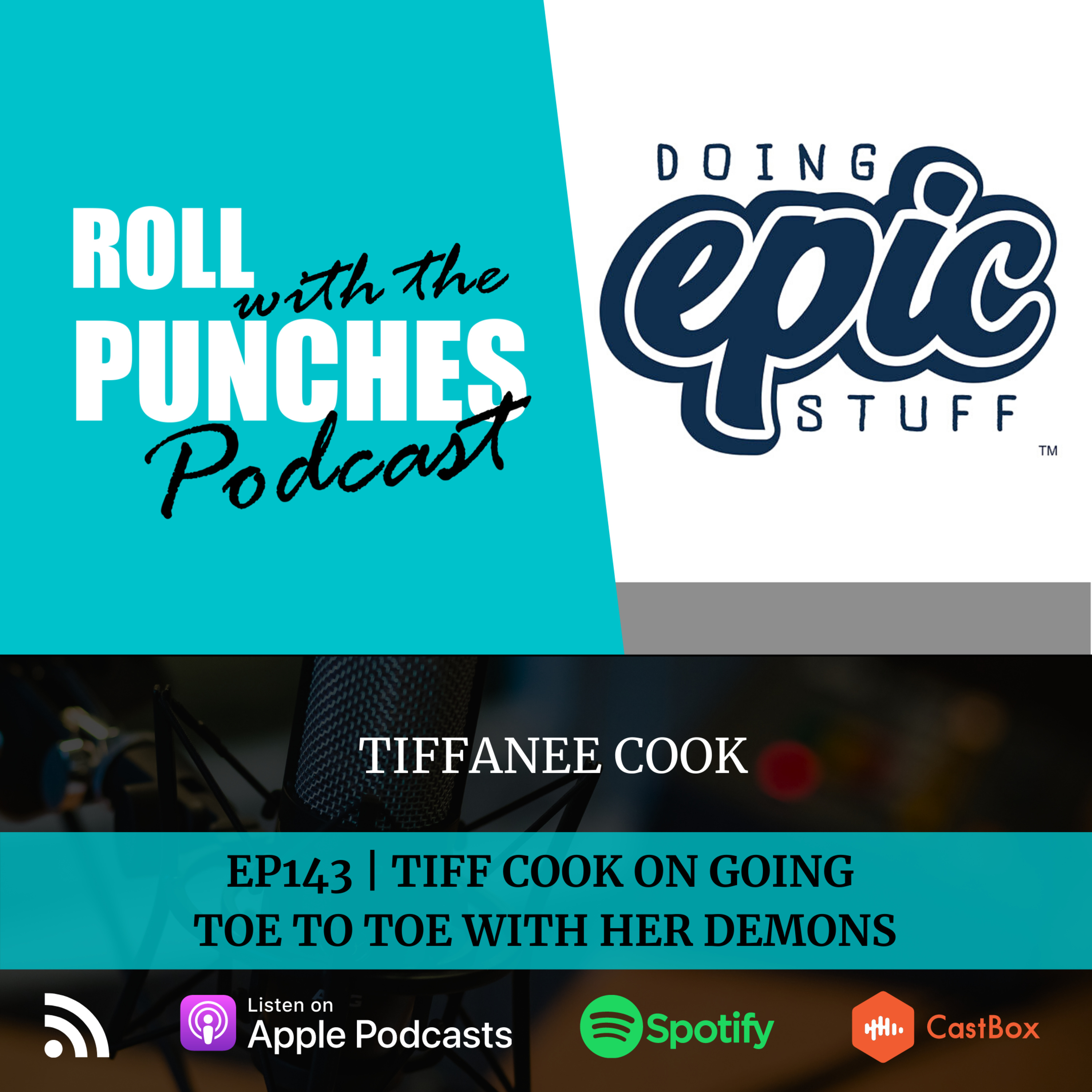 EP143 Tiff Cook On Going Toe To Toe With Her Demons | Mike Drohan