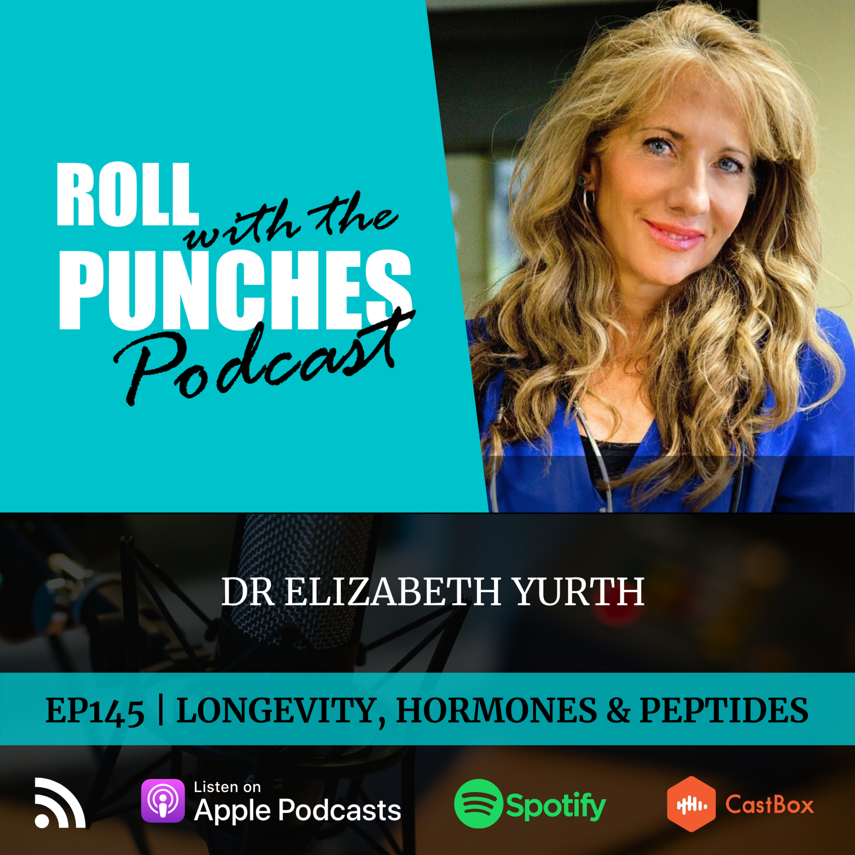 EP145 Longevity, Hormones & Peptides | Dr Elizabeth Yurth