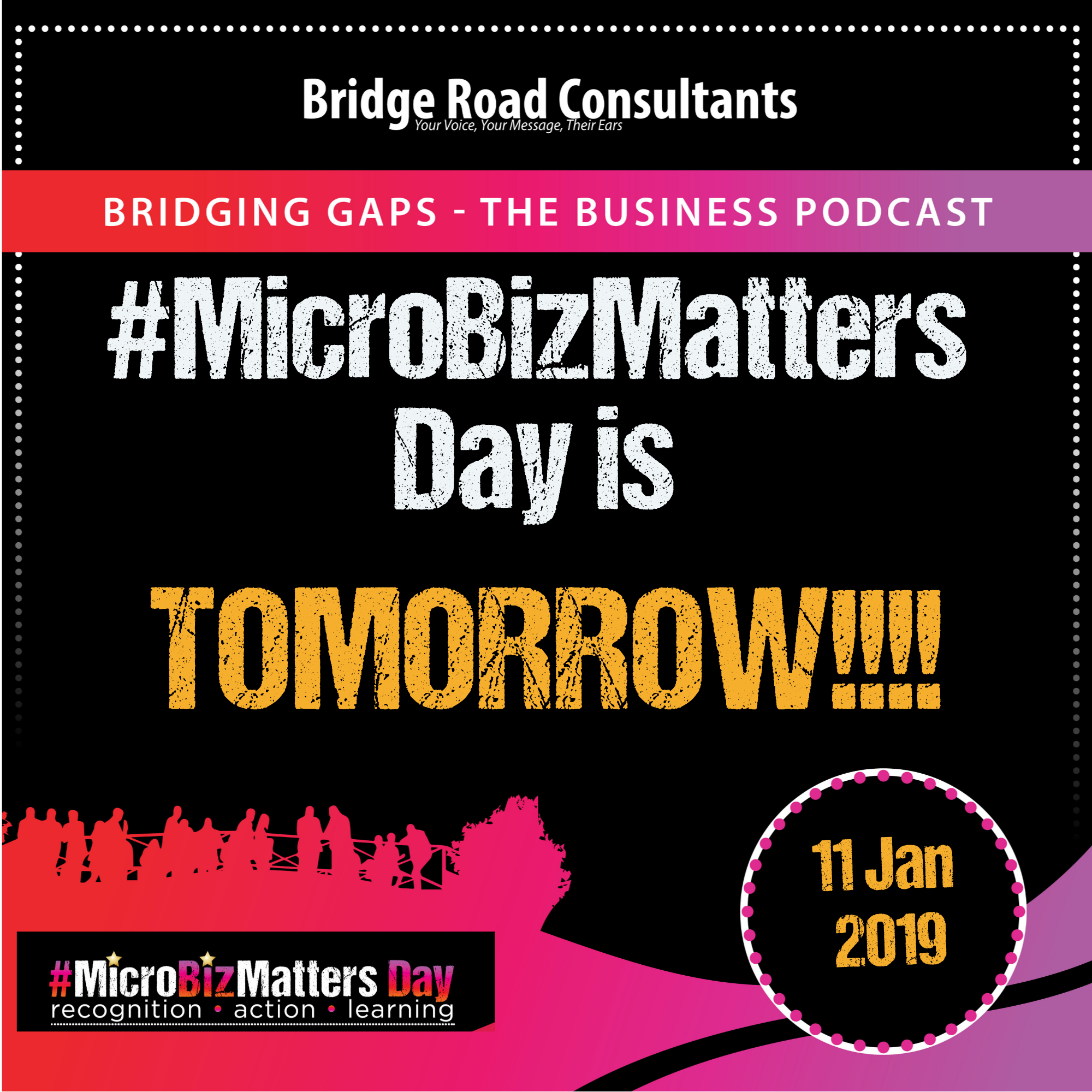 #MicroBizMatters Day - Ladies over lunch, Richard Woods & Mandy Dineley