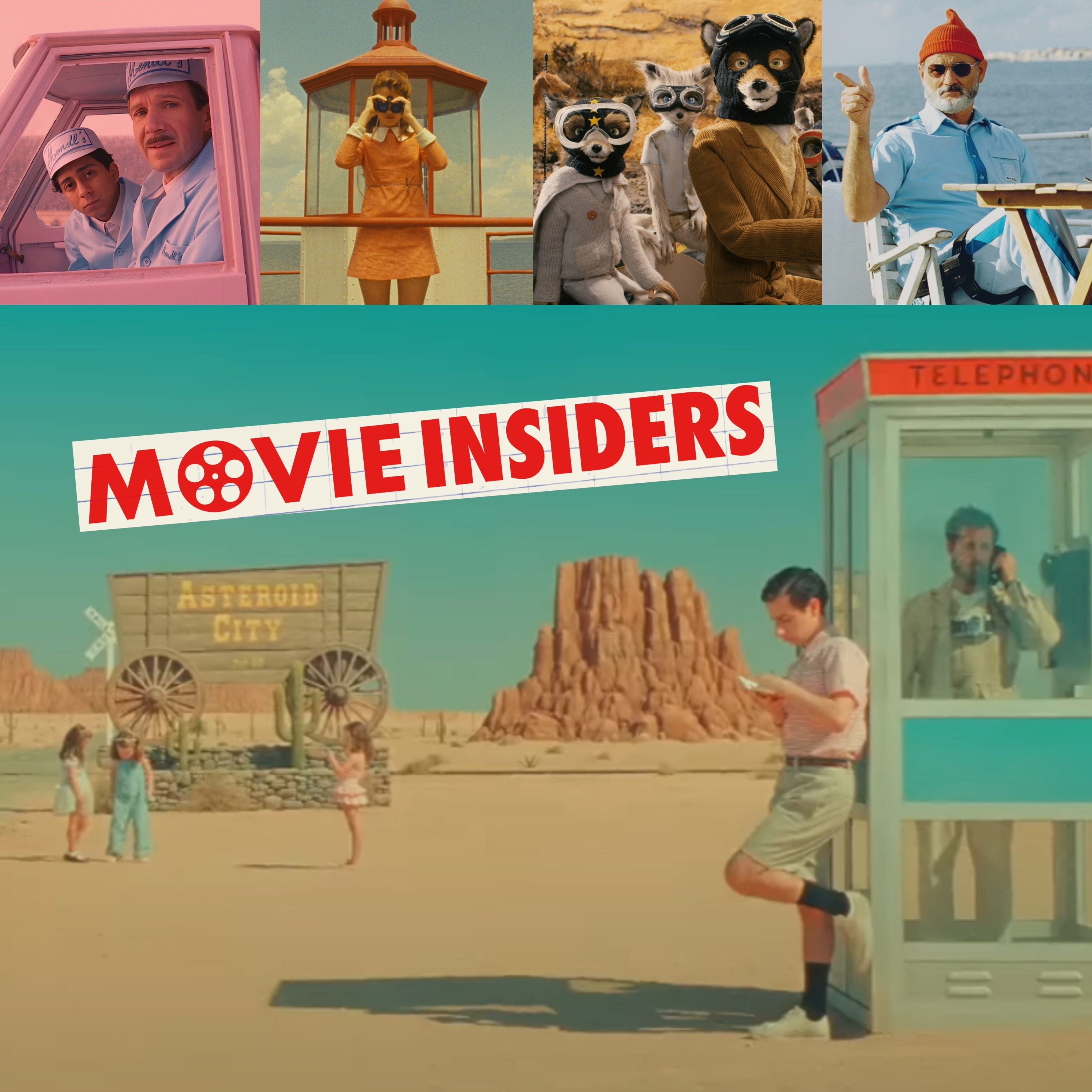 MovieInsiders 366 Wes Anderson Special: Asteroid City, Wat wil Wes?, Top 5 Anderson-scènes